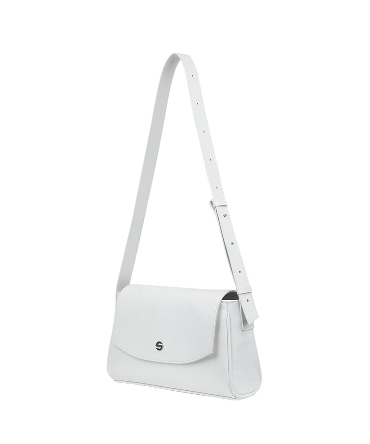 세미코드(SEMICODE) capture bag mini - crinkle white