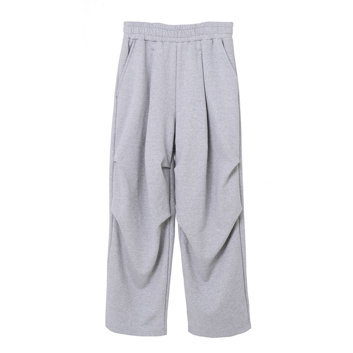 어레이드(ARRAYED) 컴피 오버사이즈 턱 디테일 스웻 팬츠 [NAVY]
