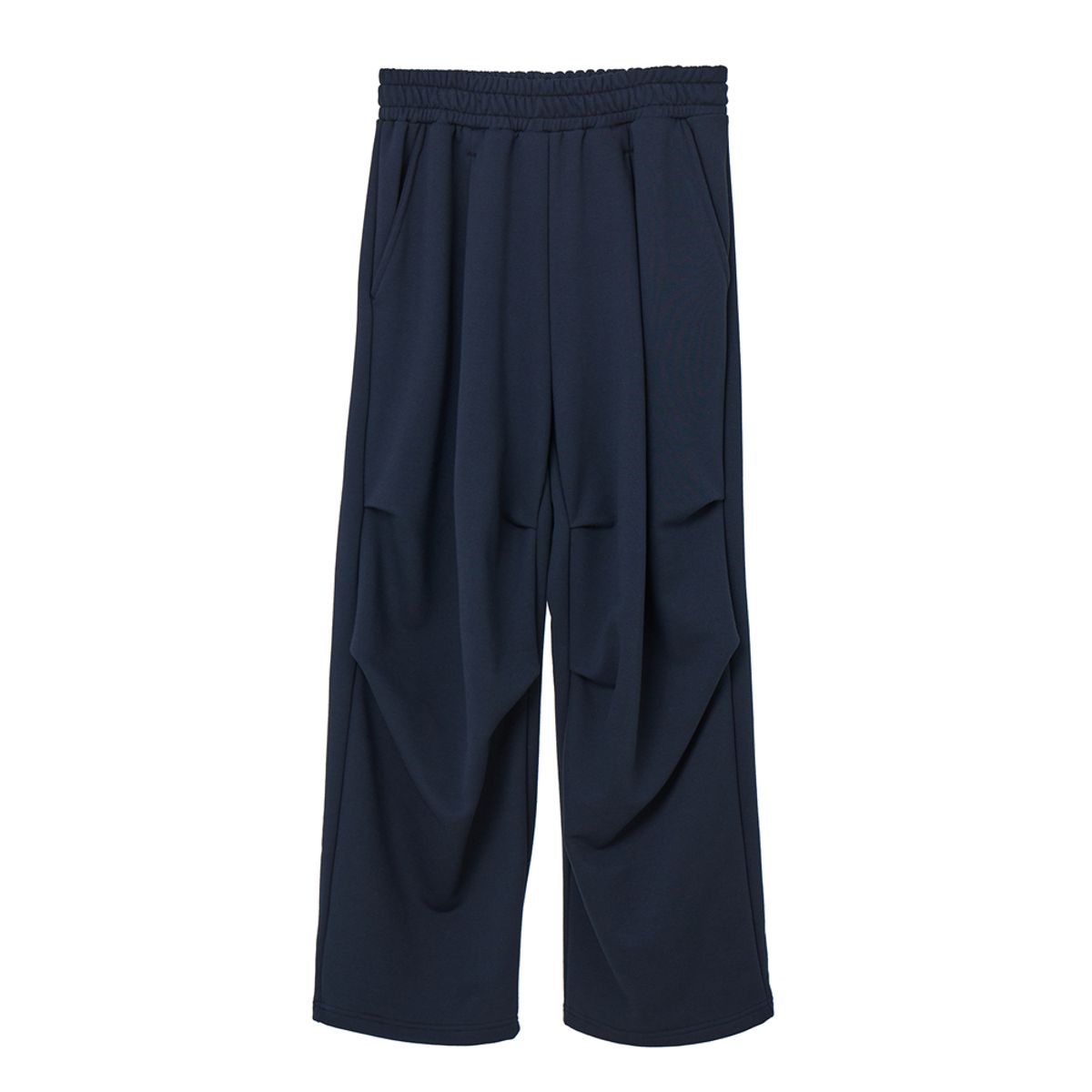 어레이드(ARRAYED) 컴피 오버사이즈 턱 디테일 스웻 팬츠 [NAVY]