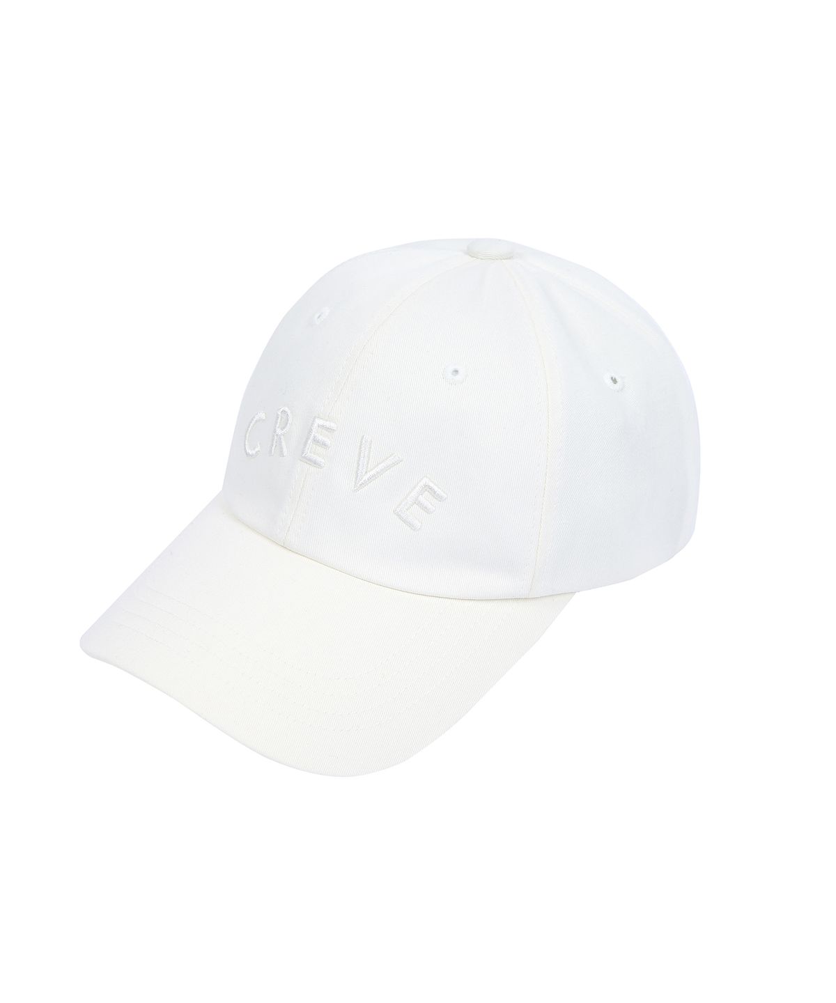 크리브나인(CREVE9) 크리브 빈티지 로고 볼캡WH
