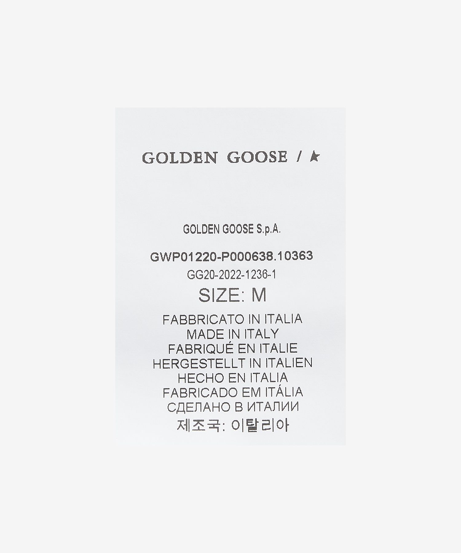 ★韓国の人気★【Golden goose】★PATCH SHORT SLEEVE Tシャツ★ MUSINSA公式 | GOLDEN GOOSE Logo Patch Short-sleeved T-shirt