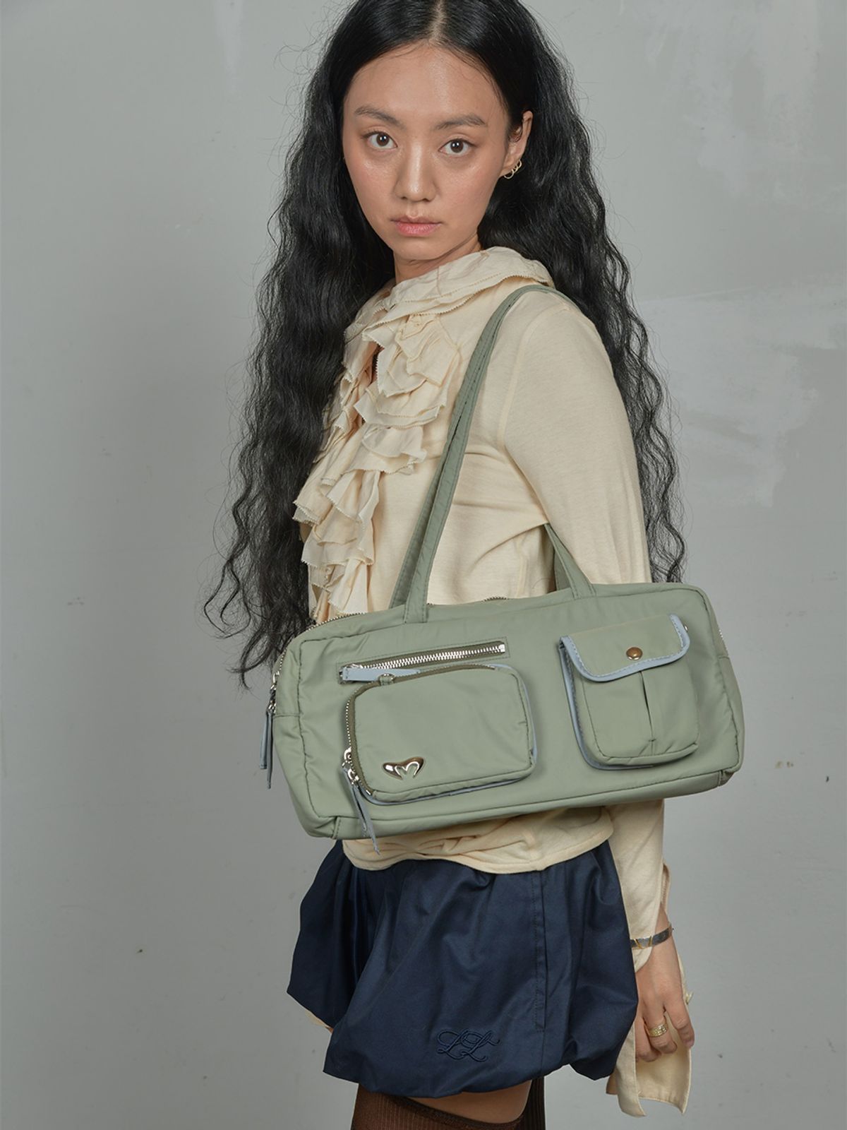 무음(MUWM) 야누스 카고백 Ianus Cargo Bag (Basil Green)