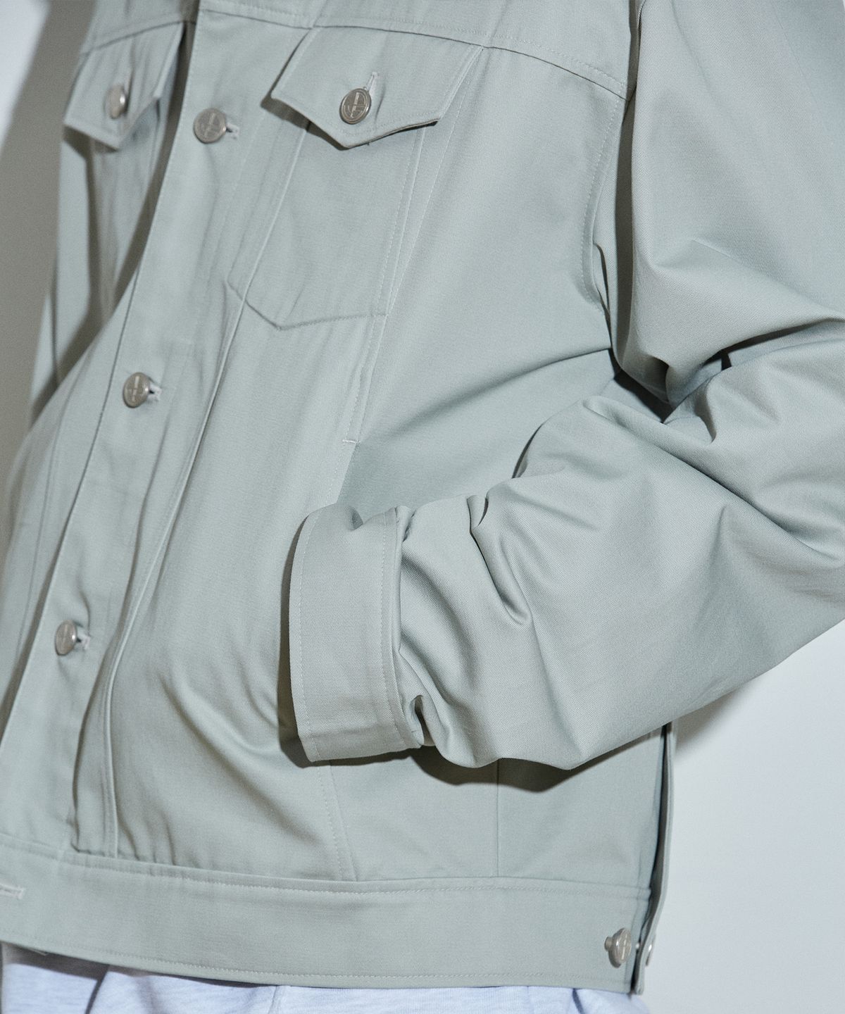 아이돈워너셀(IDWS) SHADE FLIP JACKET GRAY