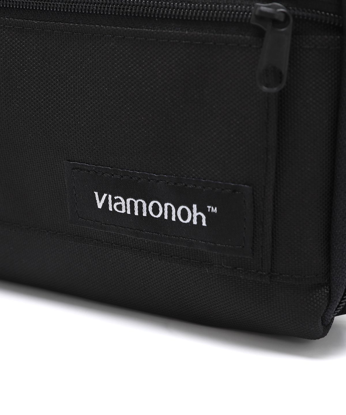 비아모노(VIAMONOH) 스퀘어 멀티 웨이스트 슬링백 (블랙)