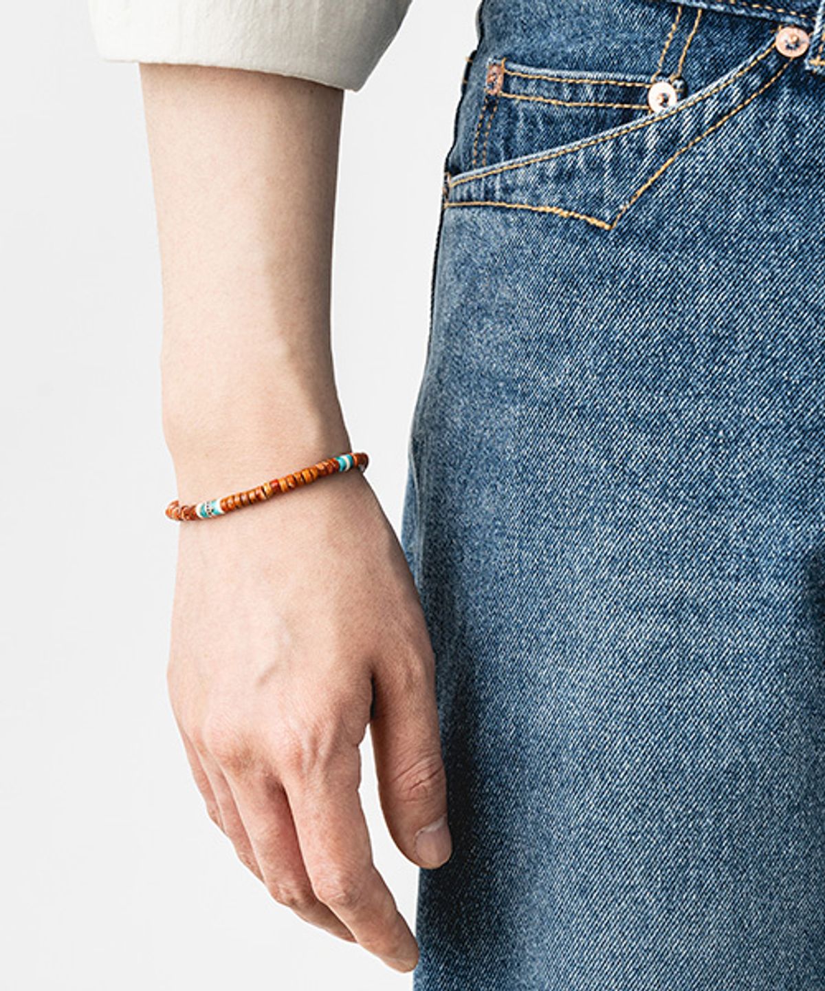 와일드 브릭스(WILD BRICKS) EN TOGGLE BRACELET (orange)