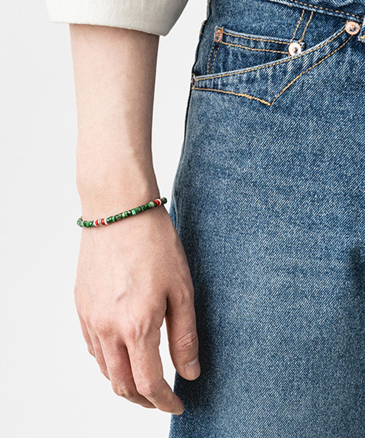 와일드 브릭스(WILD BRICKS) EN TOGGLE BRACELET (green)