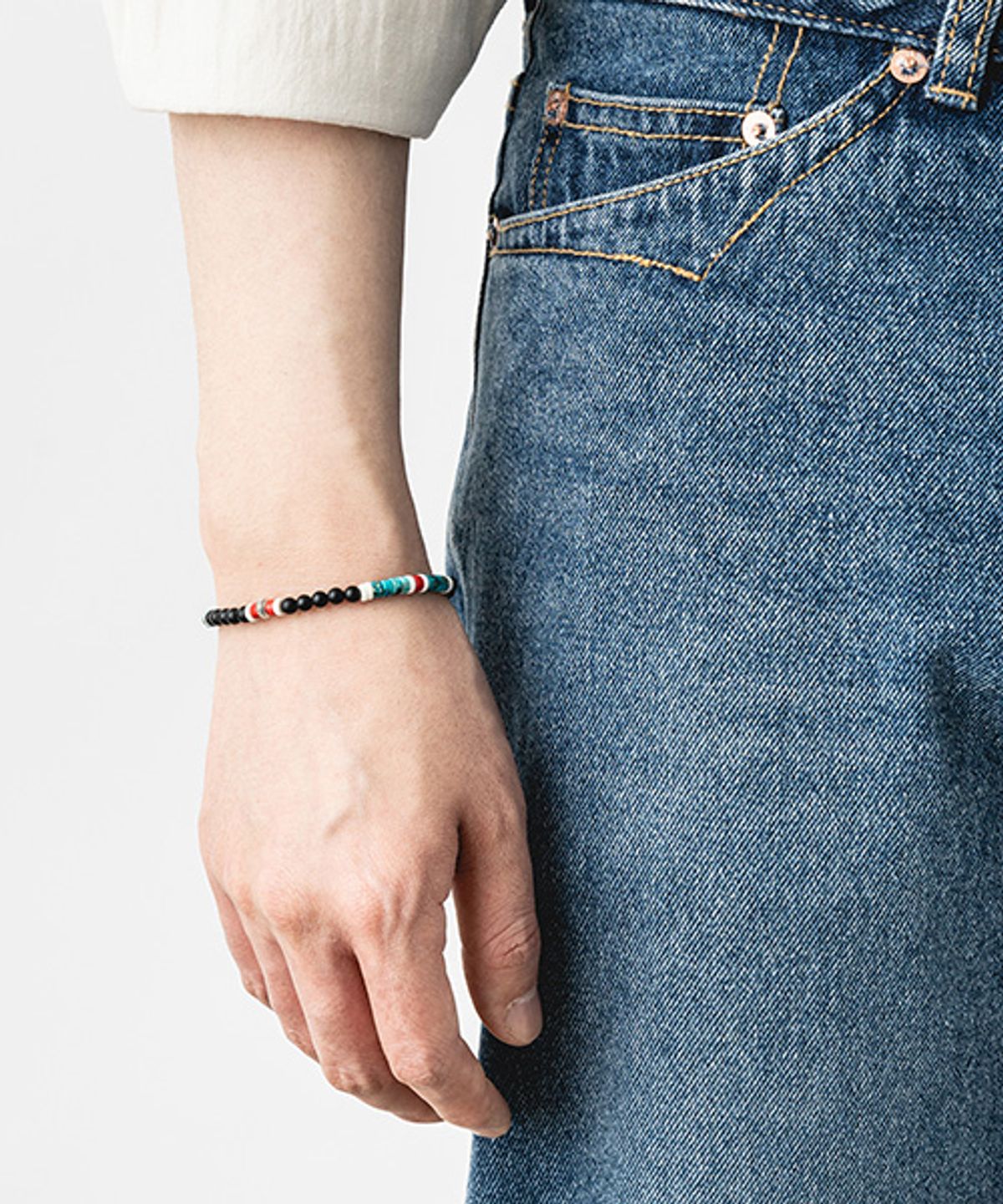 와일드 브릭스(WILD BRICKS) EN TOGGLE BRACELET (black)