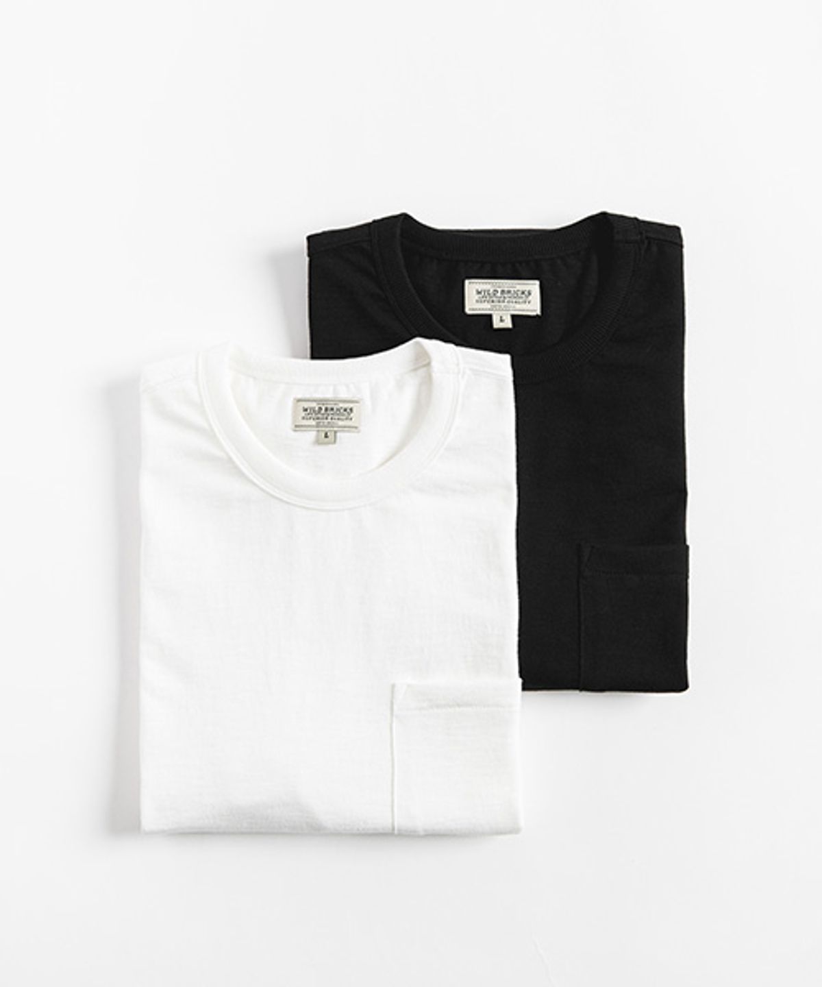 와일드 브릭스(WILD BRICKS) SB ESSENTIAL POCKET T-SHIRT (black)