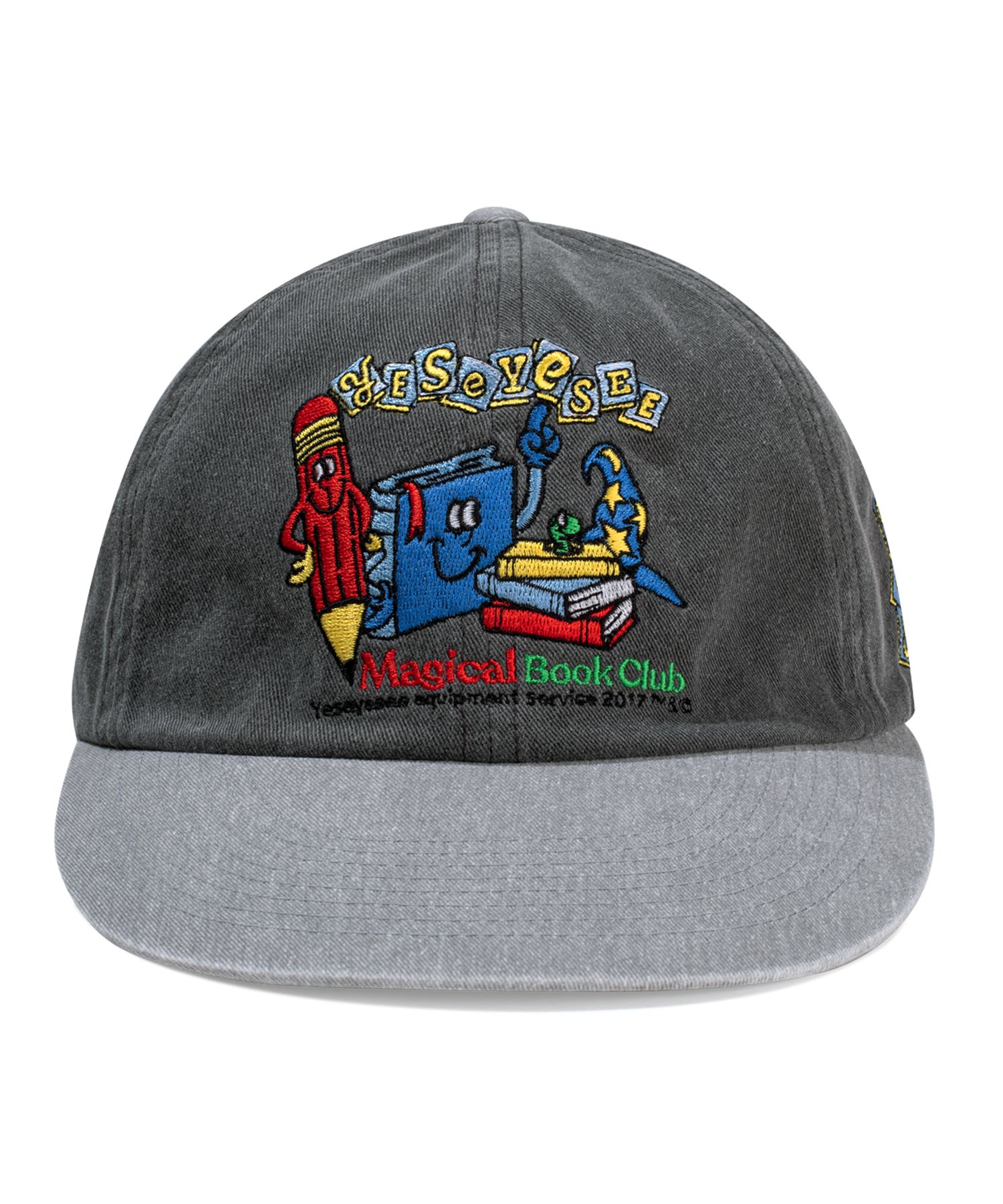 MUSINSA | YESEYESEE Bookstore Cap Black/Grey