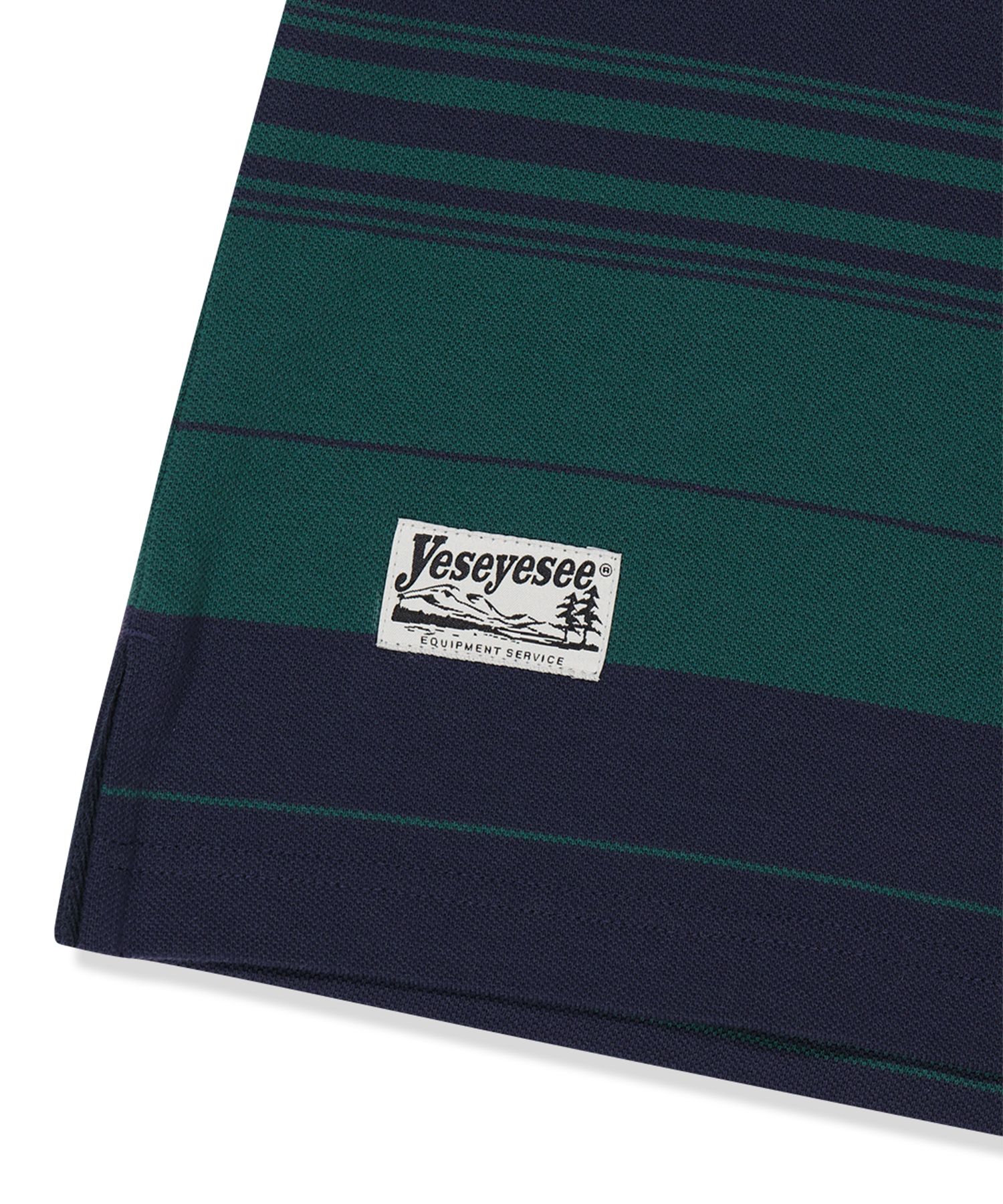 Tシャツ・カットソー YESEYESEE Y.E.S Stripe PK Tee NM005 MUSINSA | YESEYESEE YES Stripe PK Tee Navy