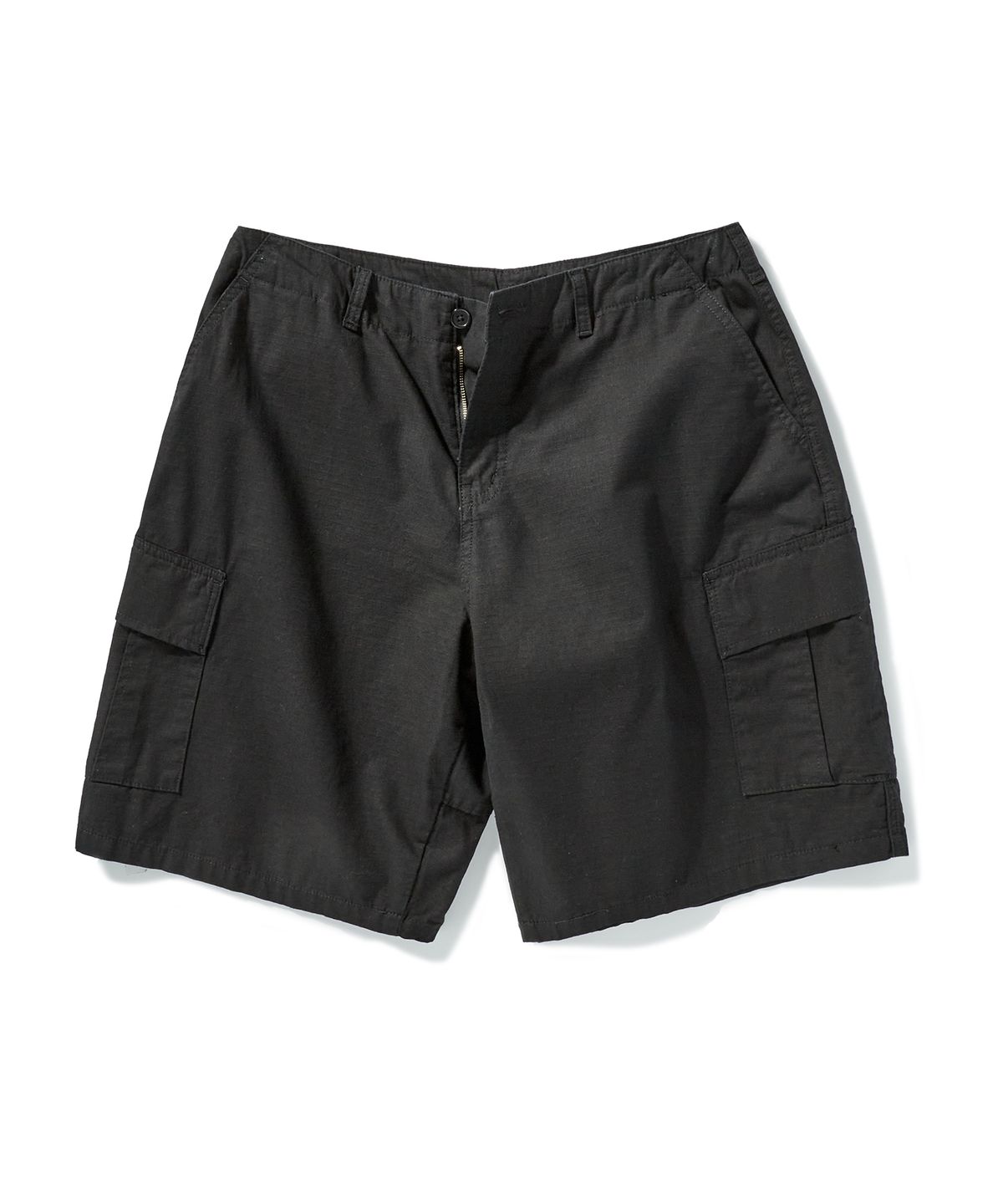 플루크(FLUKE) 립스탑 카고 하프팬츠 블랙 FSP109