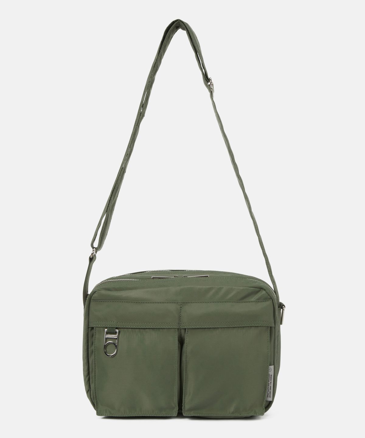 디써티원(DTHIRTYONE) Nylon Two Pocket Messenger Bag (OLIVE GREEN)
