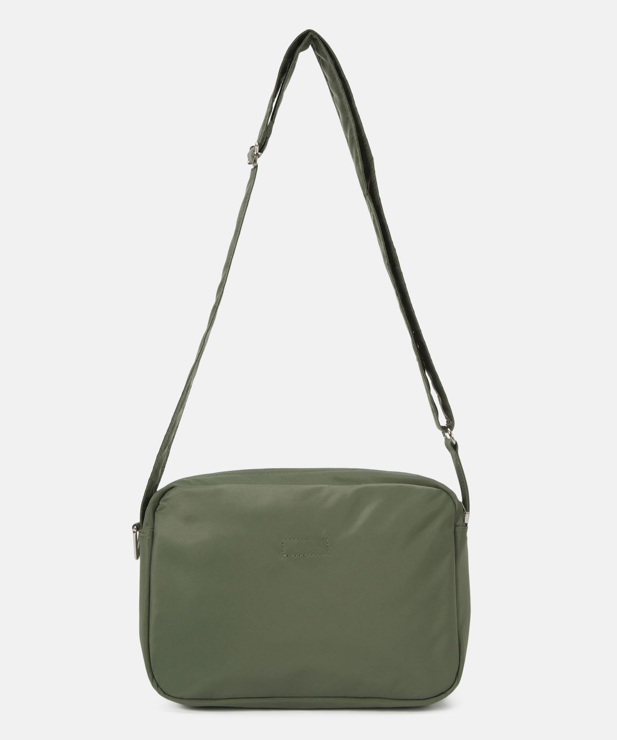디써티원(DTHIRTYONE) Nylon Two Pocket Messenger Bag (OLIVE GREEN)