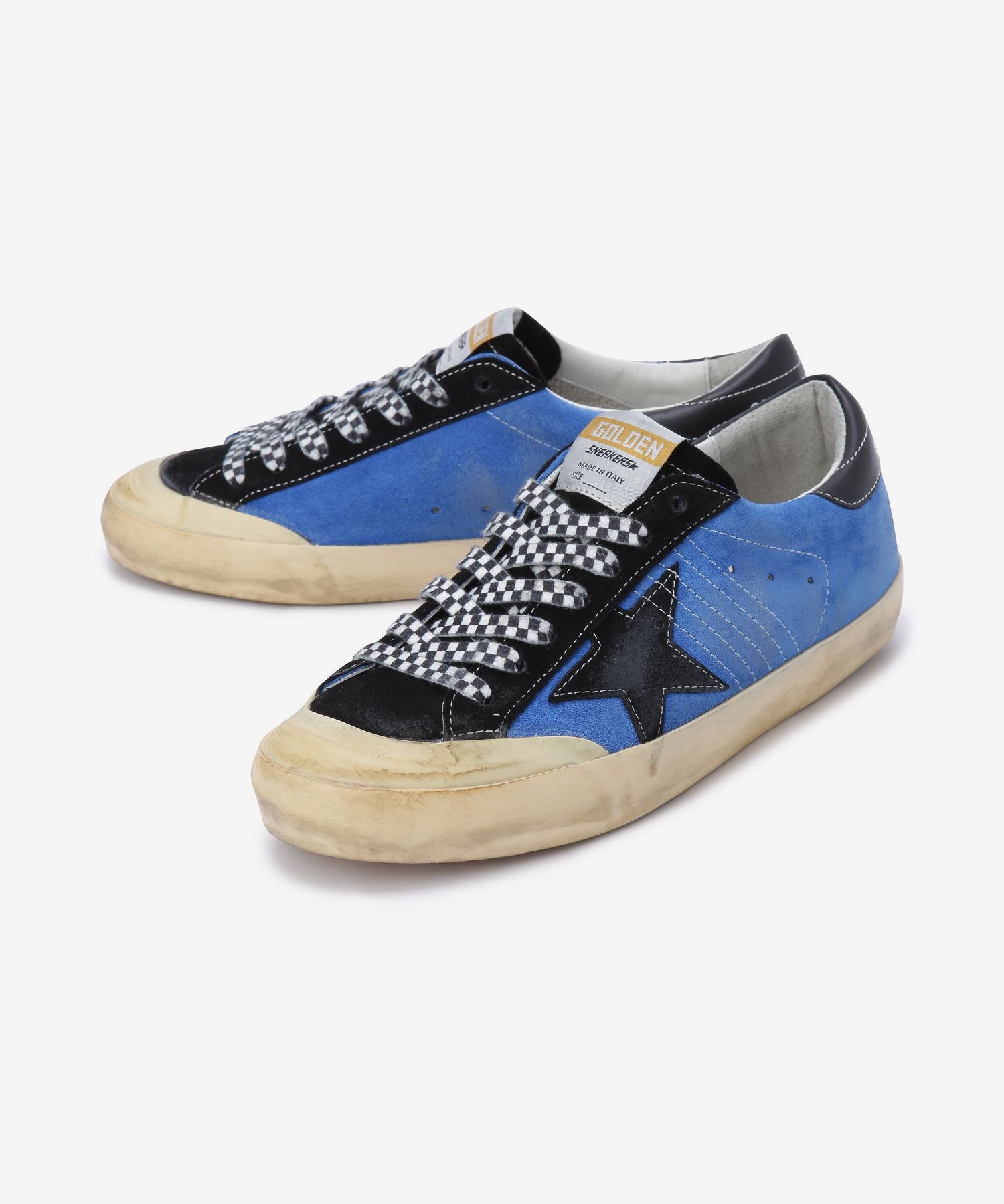 MUSINSA | GOLDEN GOOSE Superstar Sneakers - Blue