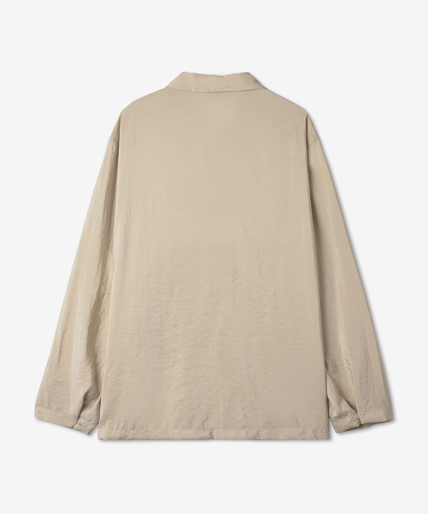 MUSINSA | LEMAIRE Stand Collar Shirt - Dusty Mastic / SH1027LF208BG234