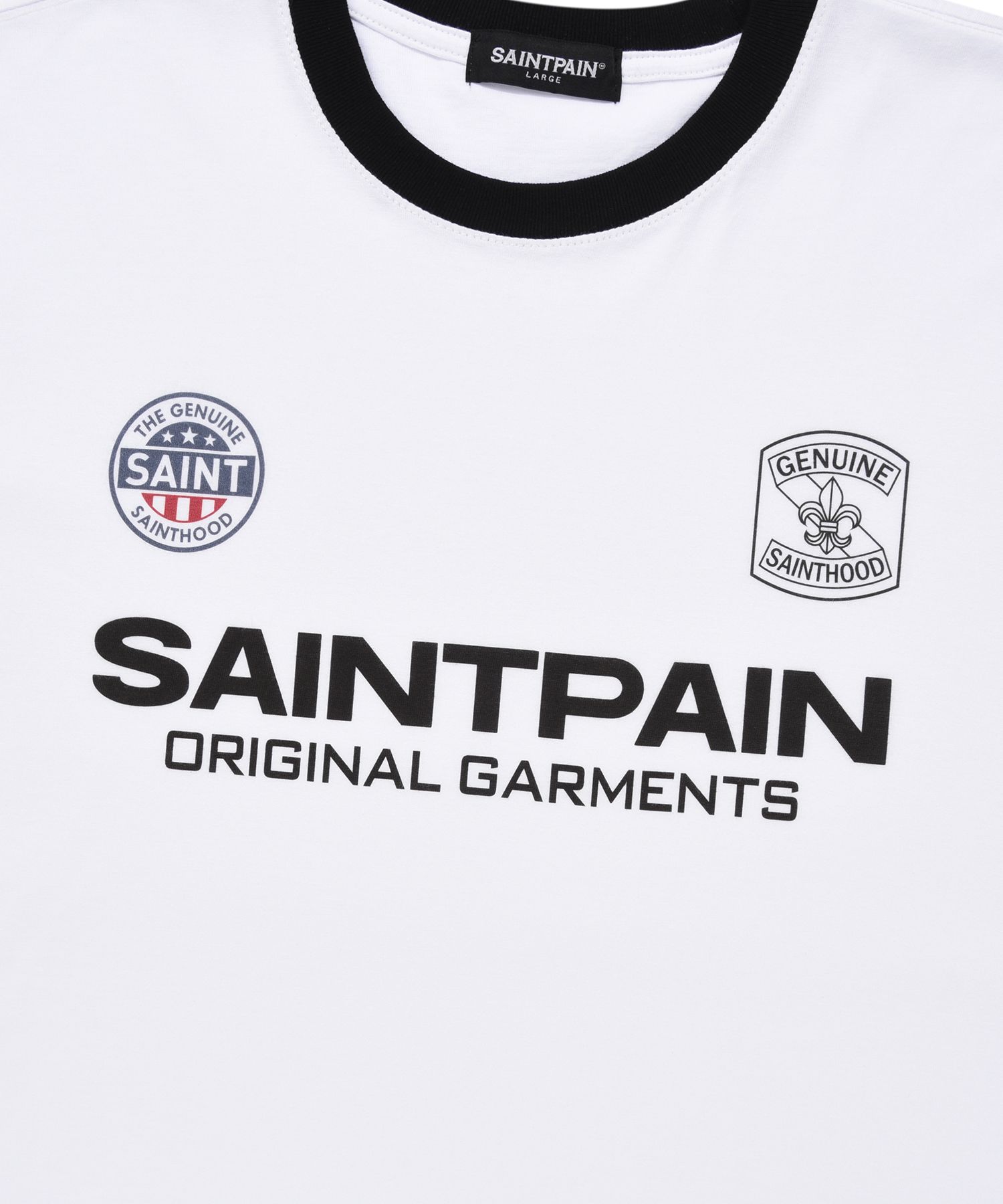 MUSINSA | SAINTPAIN SP Saint Club T-Shirt - White