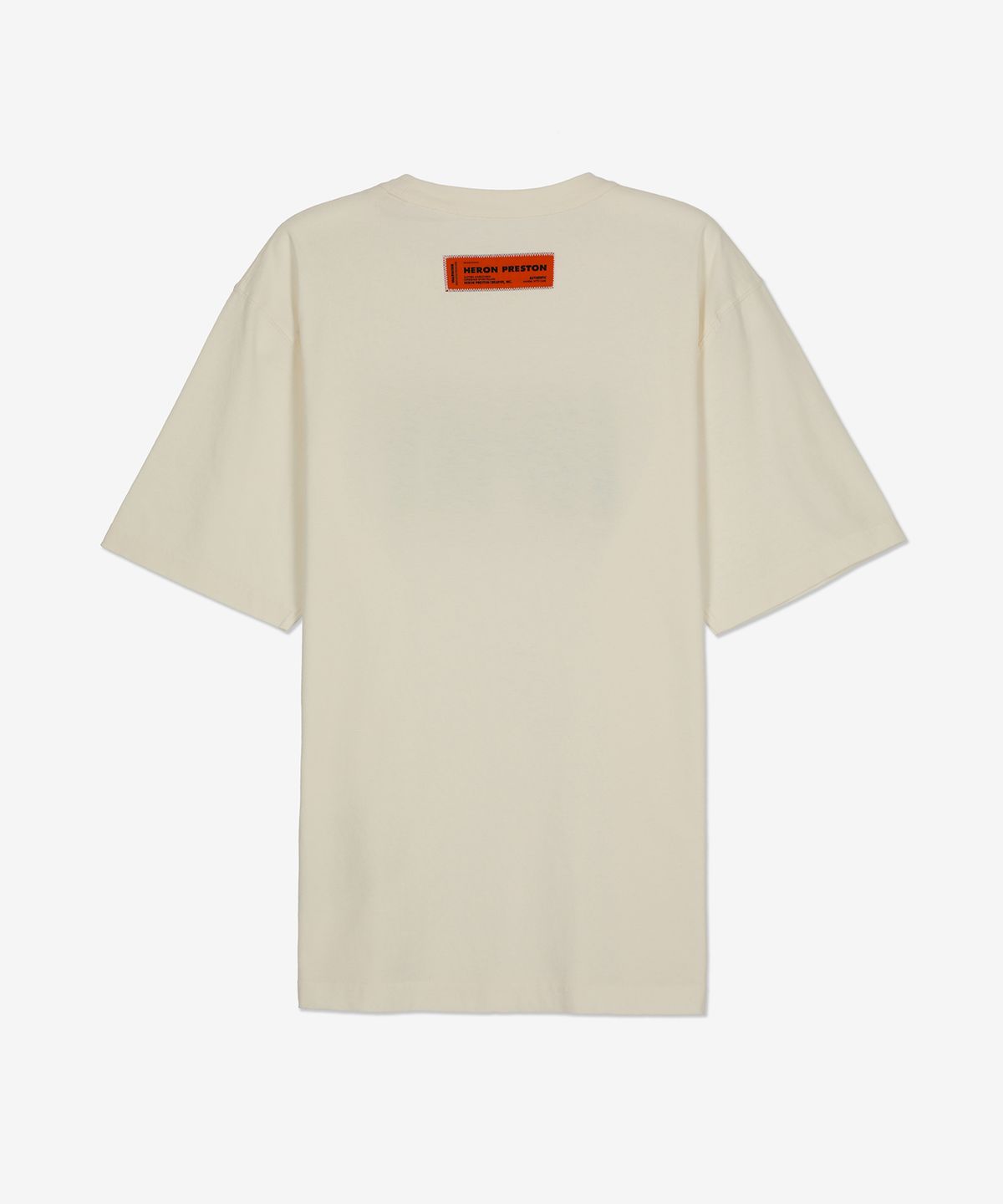 헤론 프레스톤(HERON PRESTON) 로고 프린트 티셔츠 - 화이트 / HMAA032C99JER0050110