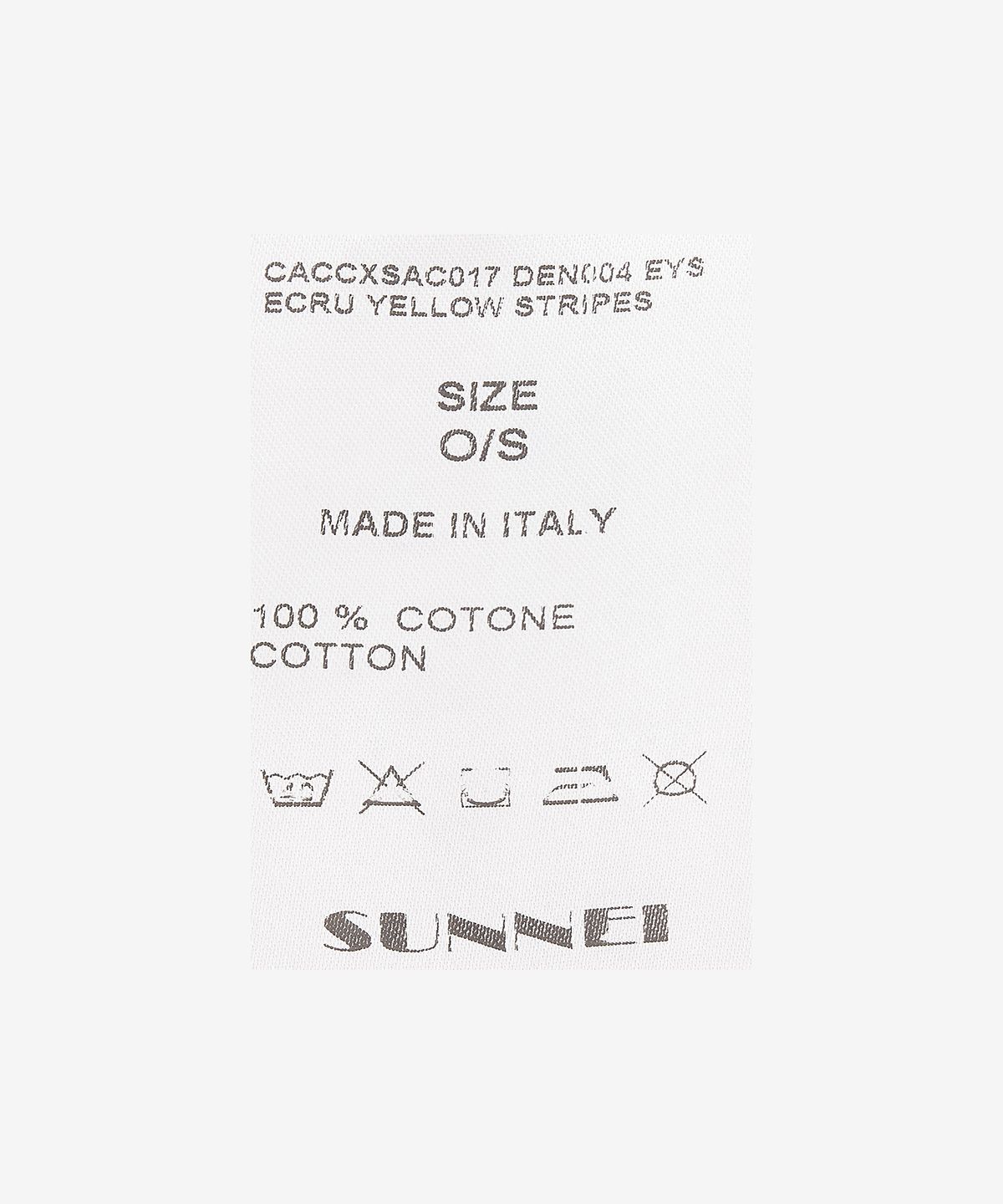 써네이(SUNNEI) 리버시블 슬라이스 버킷햇 - 에크루 / CACCXSAC017DEN004EYS