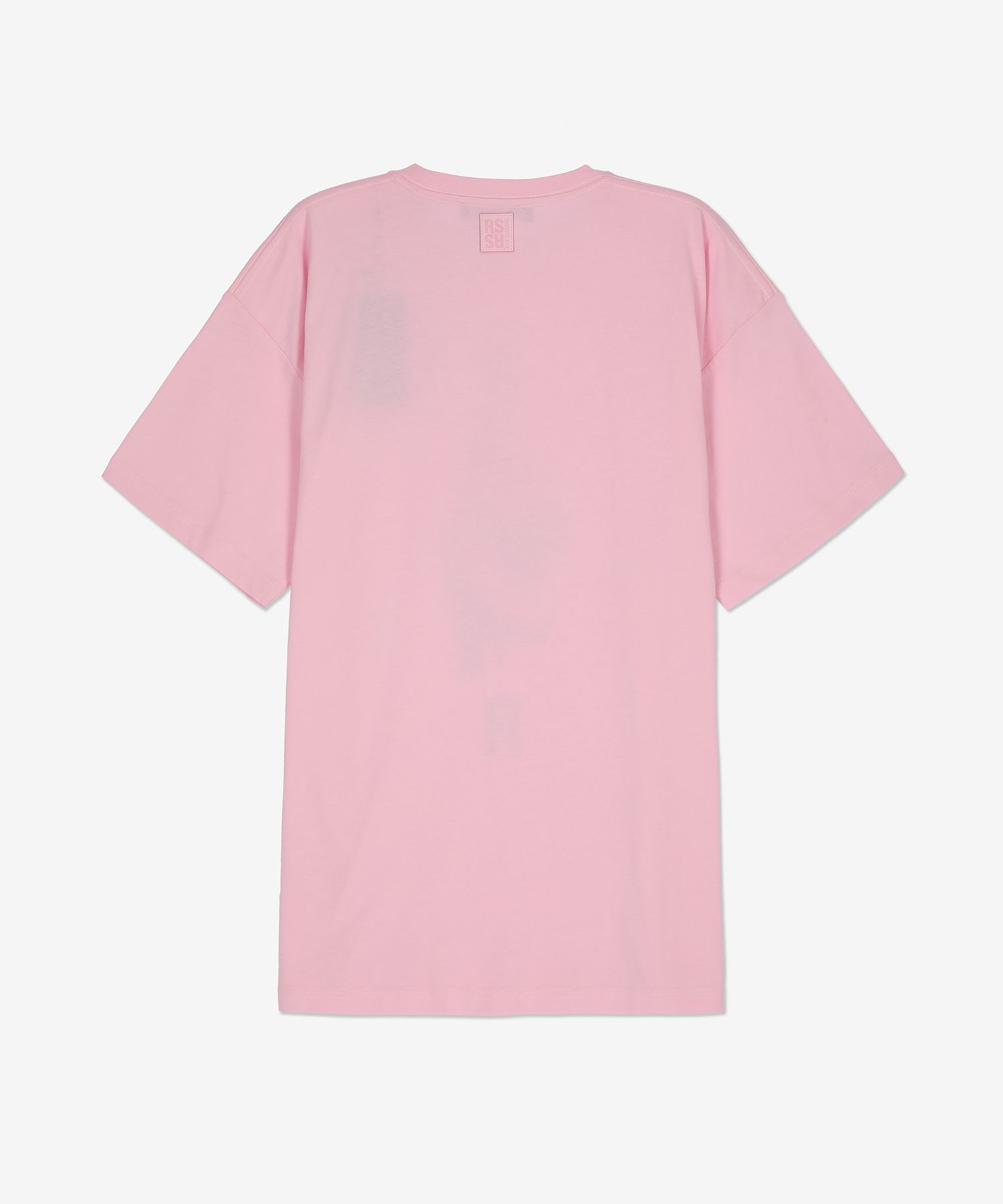 ★RAF SIMONS★ Hand Sign Short Sleeve T-Shirt Light Pink 231 MUSINSA | RAF SIMONS Hand sign short sleeve T-shirt - Light