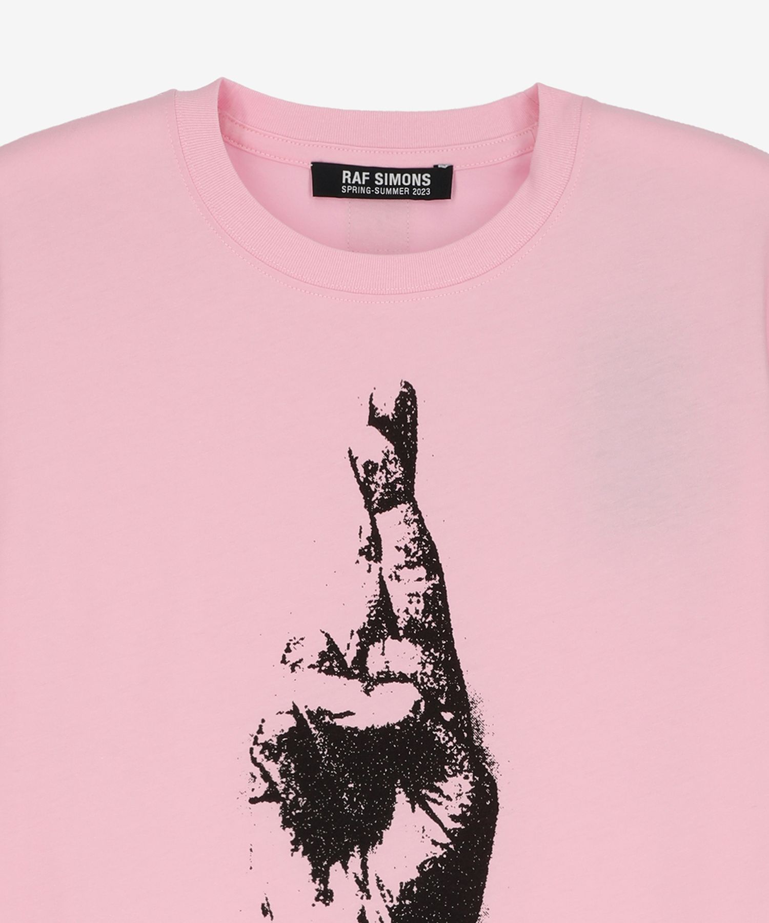★送料・関税込★RAF SIMONS★HAND SIGN SHORT SLEEVE Tシャツ★ MUSINSA公式 | RAF SIMONS Hand sign short sleeve T-shirt
