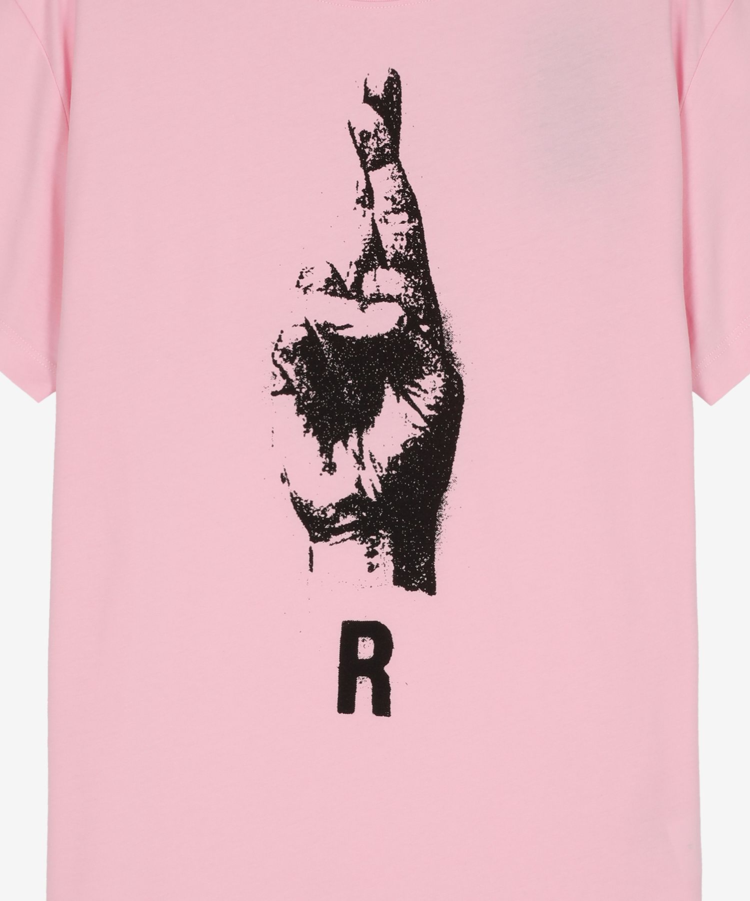 MUSINSA公式 | RAF SIMONS Hand sign short sleeve T-shirt