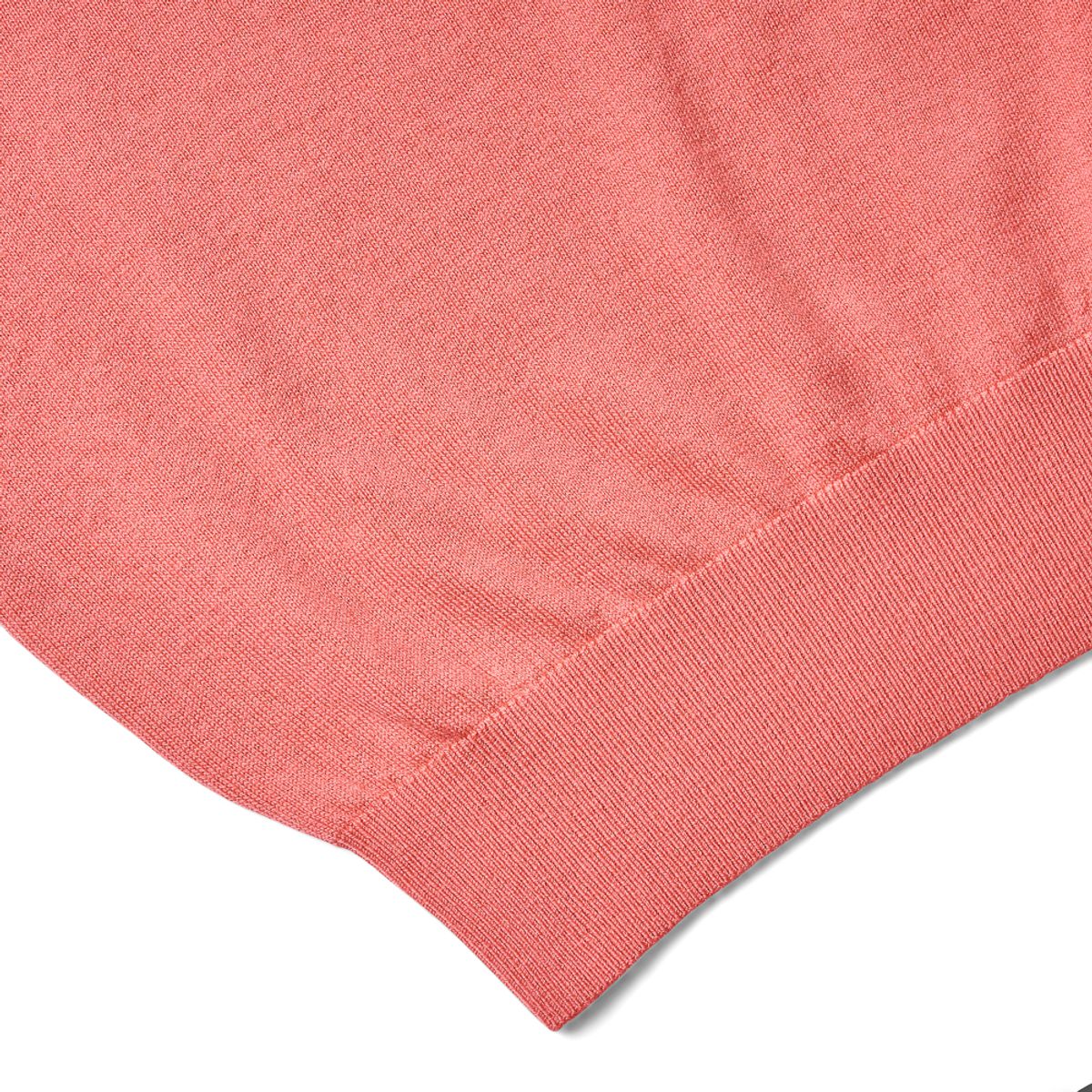 베르노(VERNO) Short Sleeve Basic Polo Knit Pink