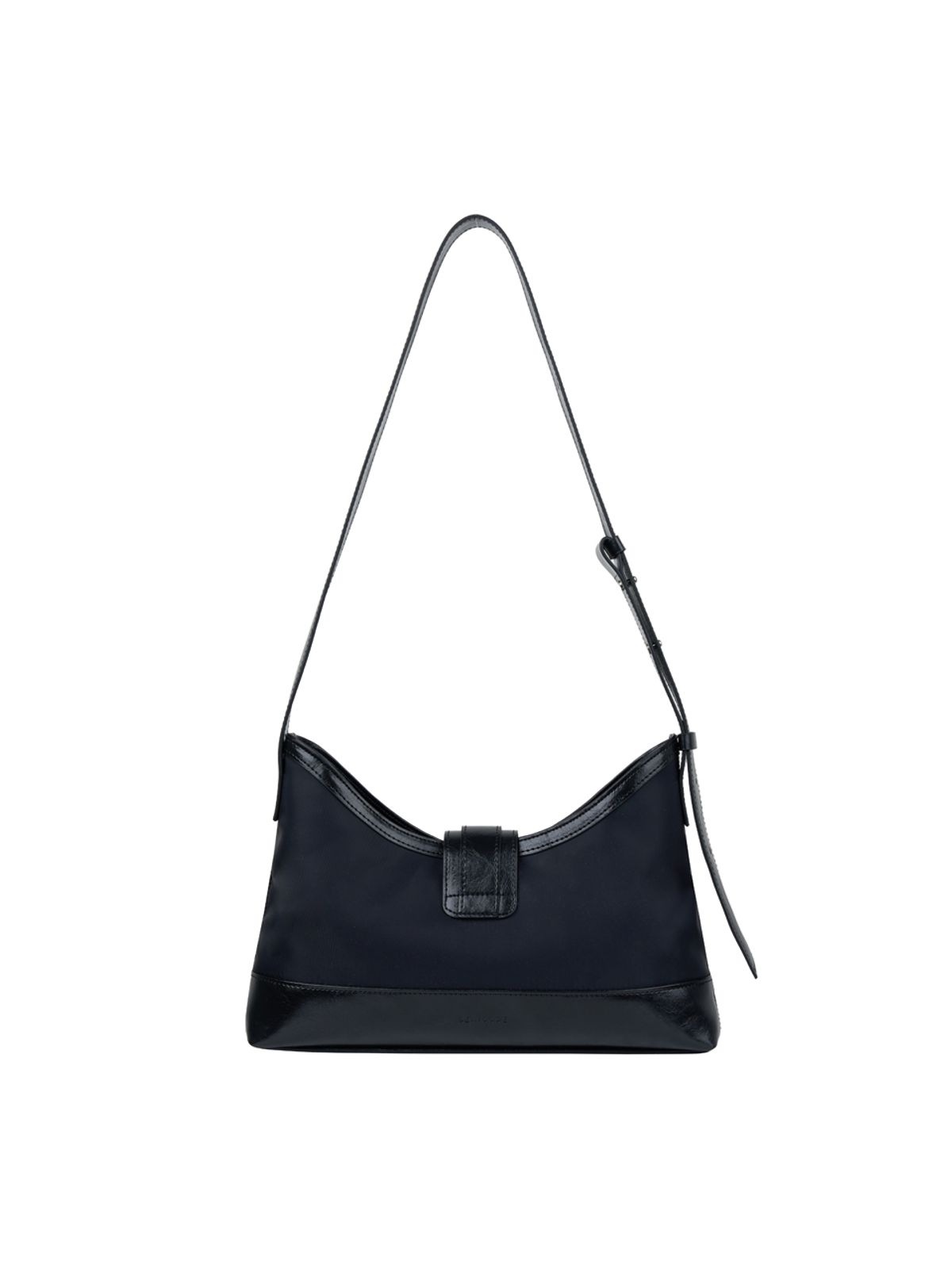 세미코드(SEMICODE) veil middle bag - nylon black