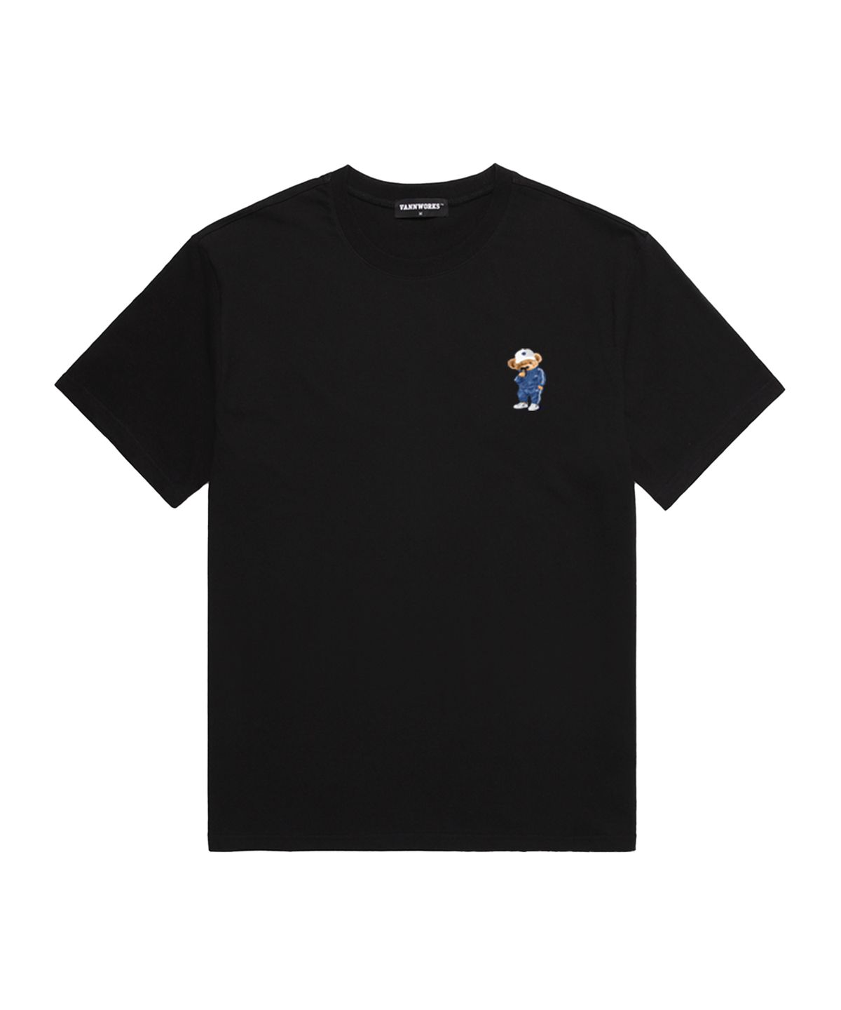 밴웍스(VANNWORKS) [SET] MINI COMPORT BEAR 오버핏 반팔 티셔츠 (VNDTS216S)