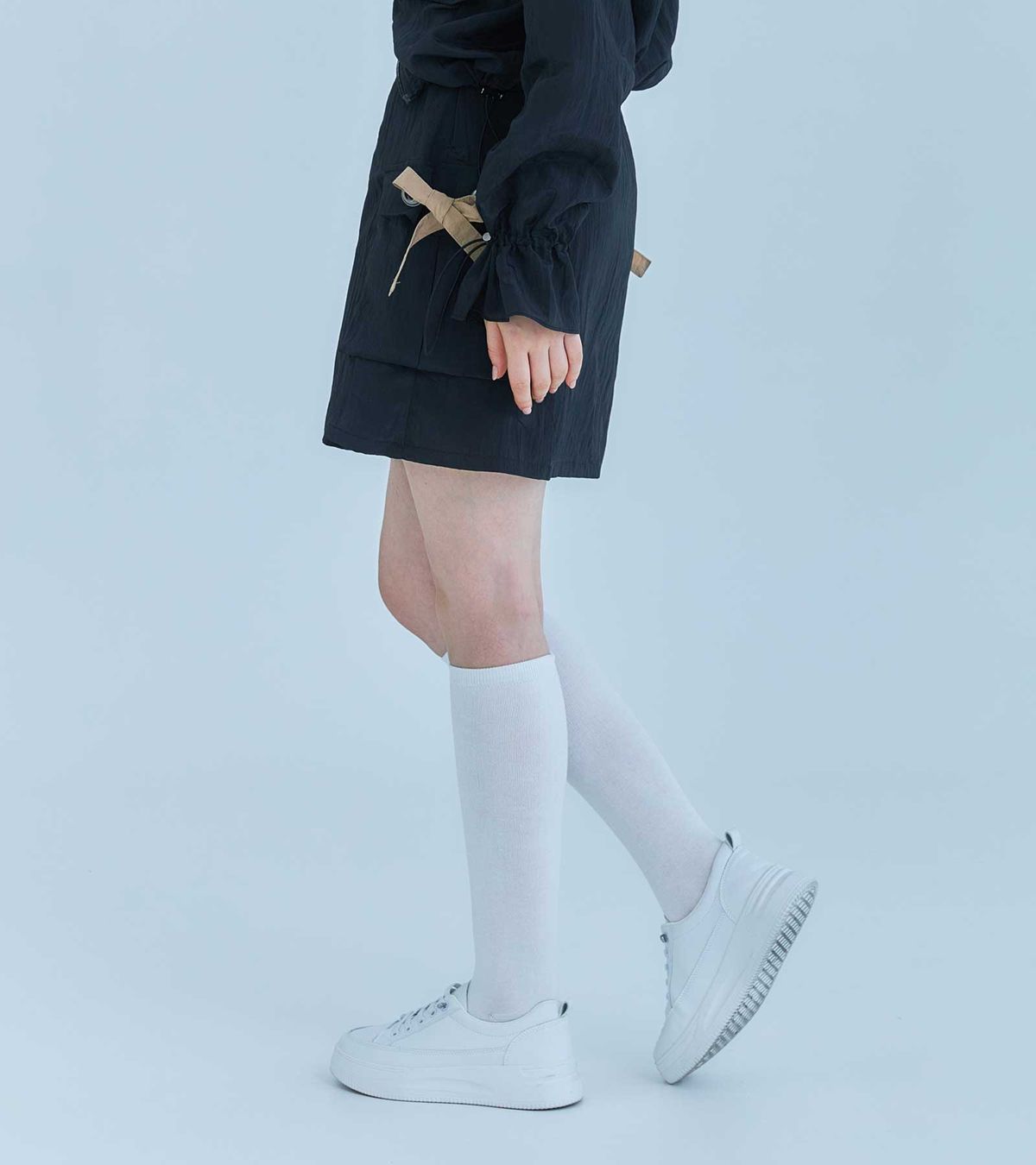로비에띠(LO BEATI) 윈디 스커트 (블랙)