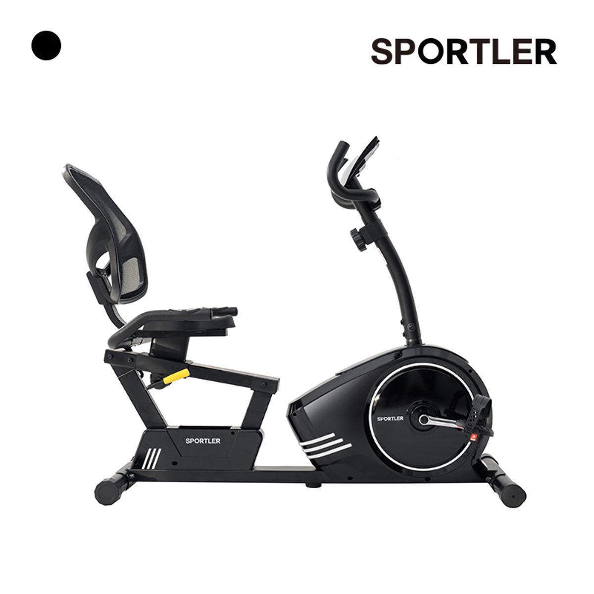 스포틀러(SPORTLER) 좌식싸이클 메쉬 실내 자전거