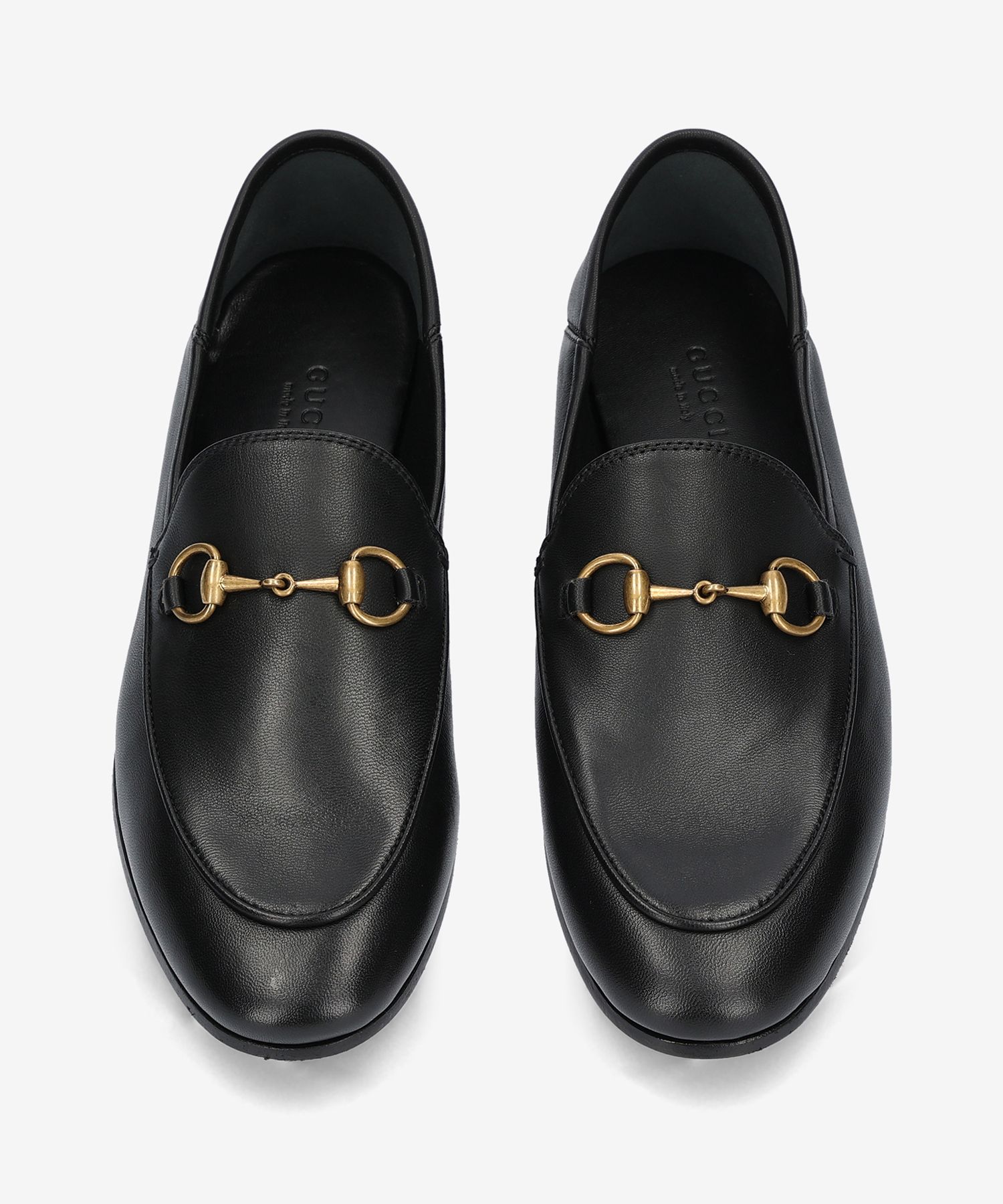 MUSINSA公式 | GUCCI レザー ホースビット ローファー - ブラック