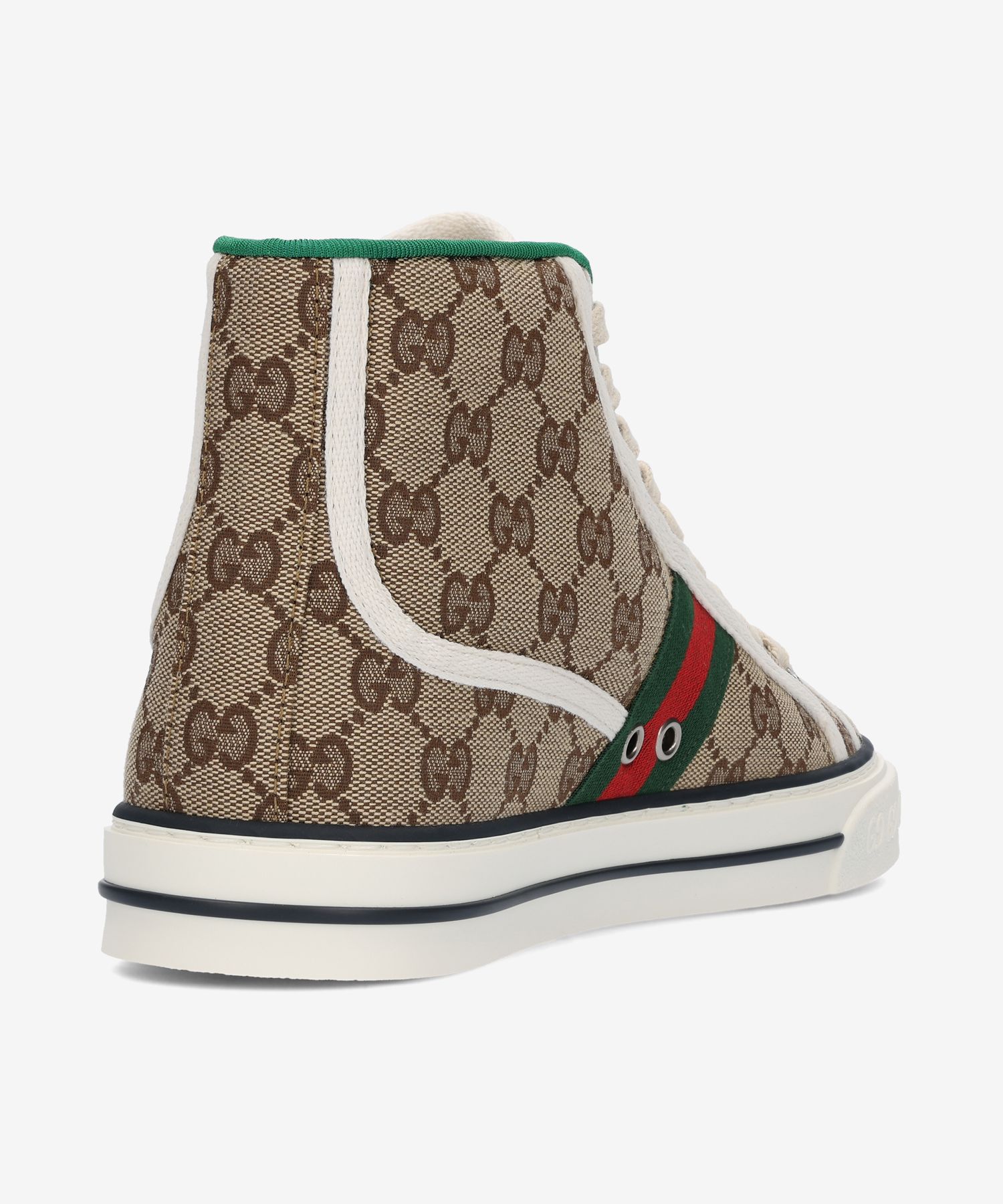 【GUCCI】Tennis 1977 High Top Sneakers Beige:Ebony MUSINSA | GUCCI Tennis 1977 High Top Sneakers - Beige:Ebony