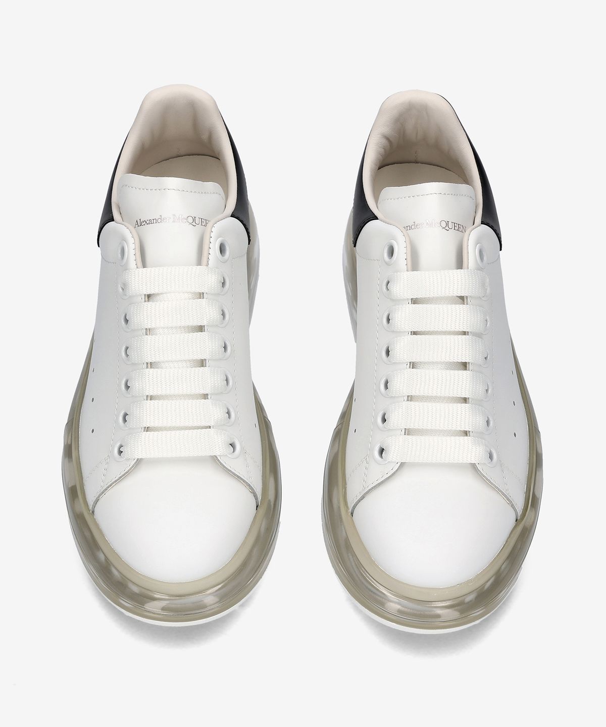알렉산더 맥퀸(ALEXANDER McQUEEN) 오버사이즈 스니커즈 - 화이트:블랙 / 611698WHX989061