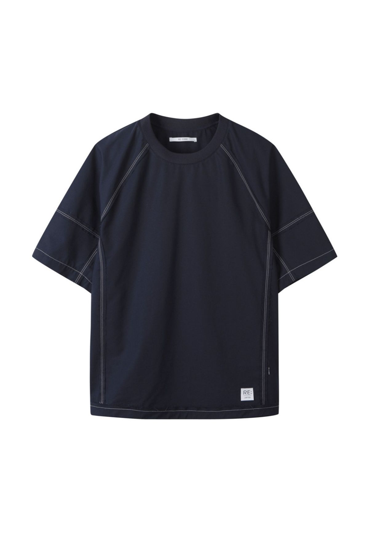 래코드(RECODE) Inside-Out Seams Woven Shirt_RKTAM23693NYX