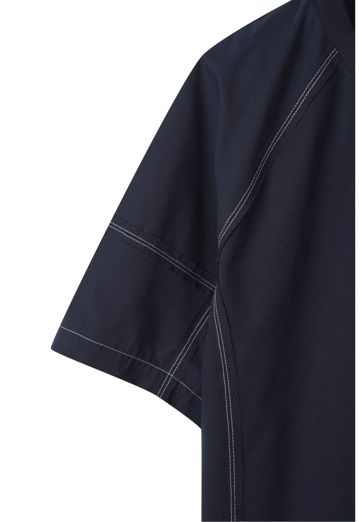 래코드(RECODE) Inside-Out Seams Woven Shirt_RKTAM23693NYX