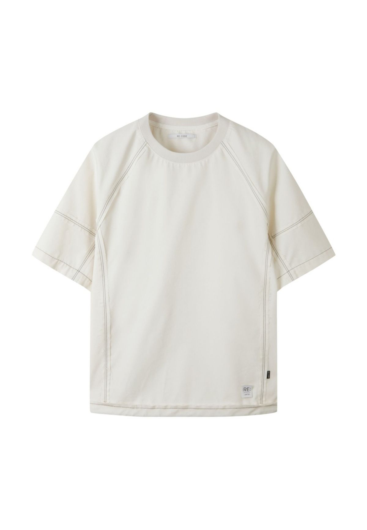 래코드(RECODE) Inside-Out Seams Woven Shirt_RKTAM23693IVX