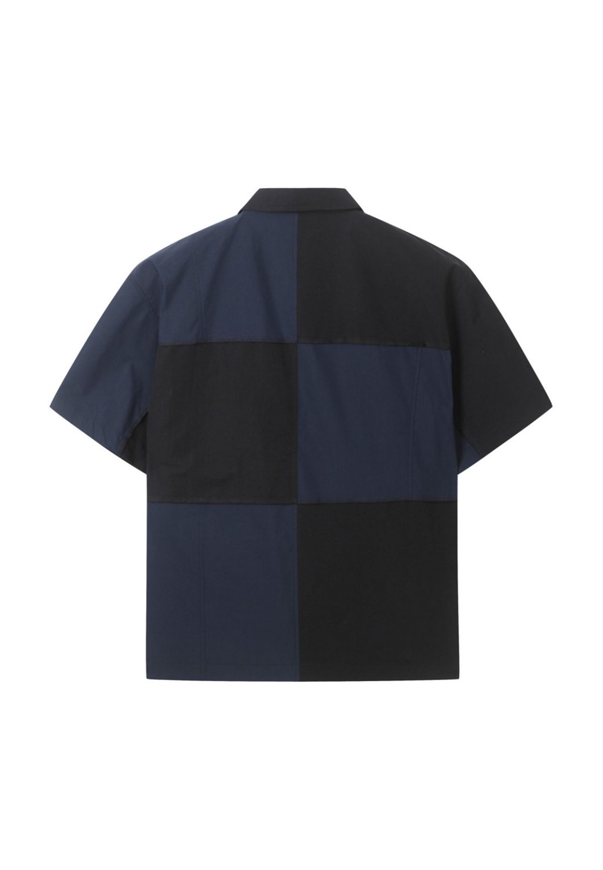래코드(RECODE) Checkerboard Shirt_RKSAM23632BKX