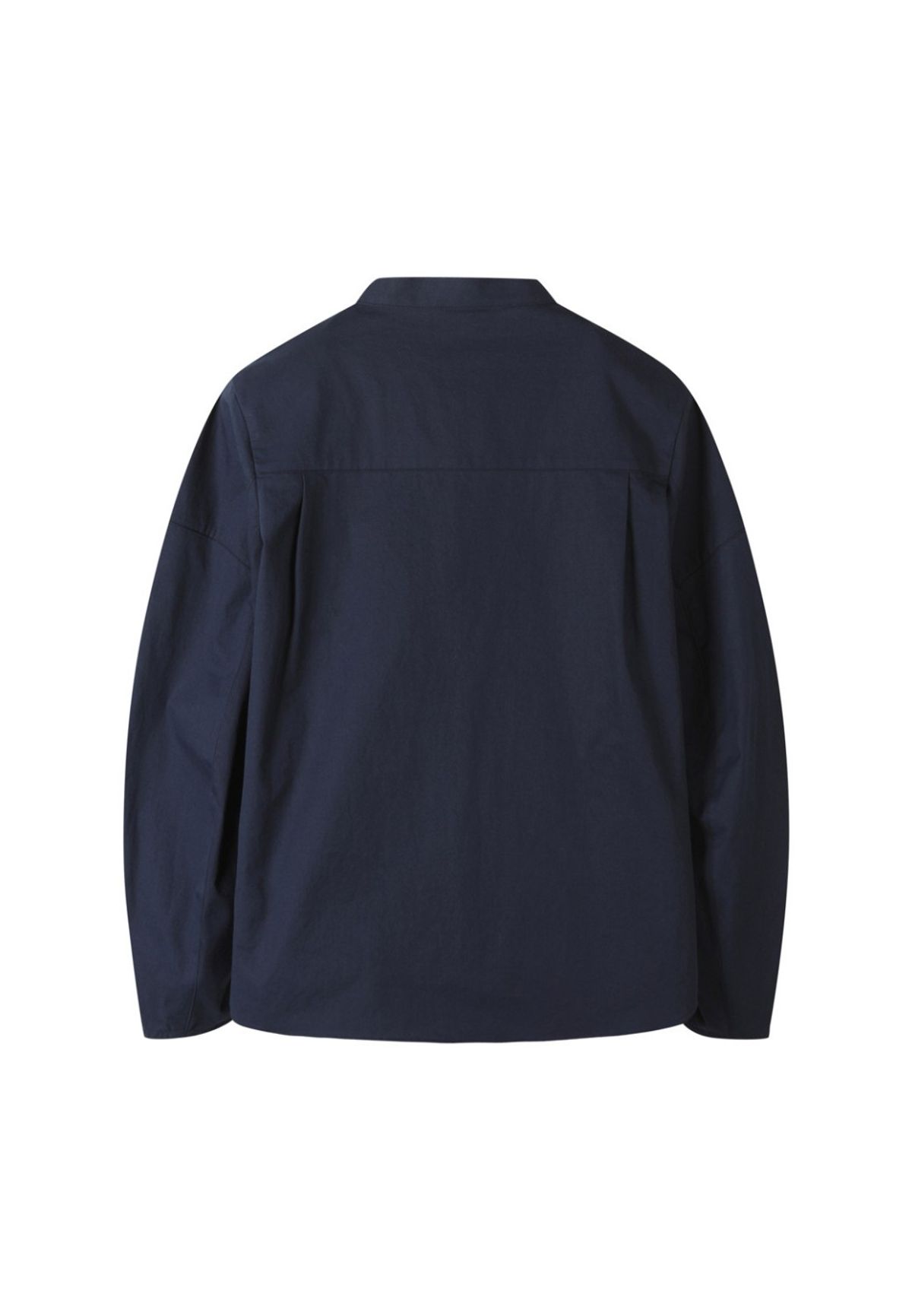 래코드(RECODE) [여성] Voluminous Sleeve Stand Collar Blouse_RQSAS23538NYX