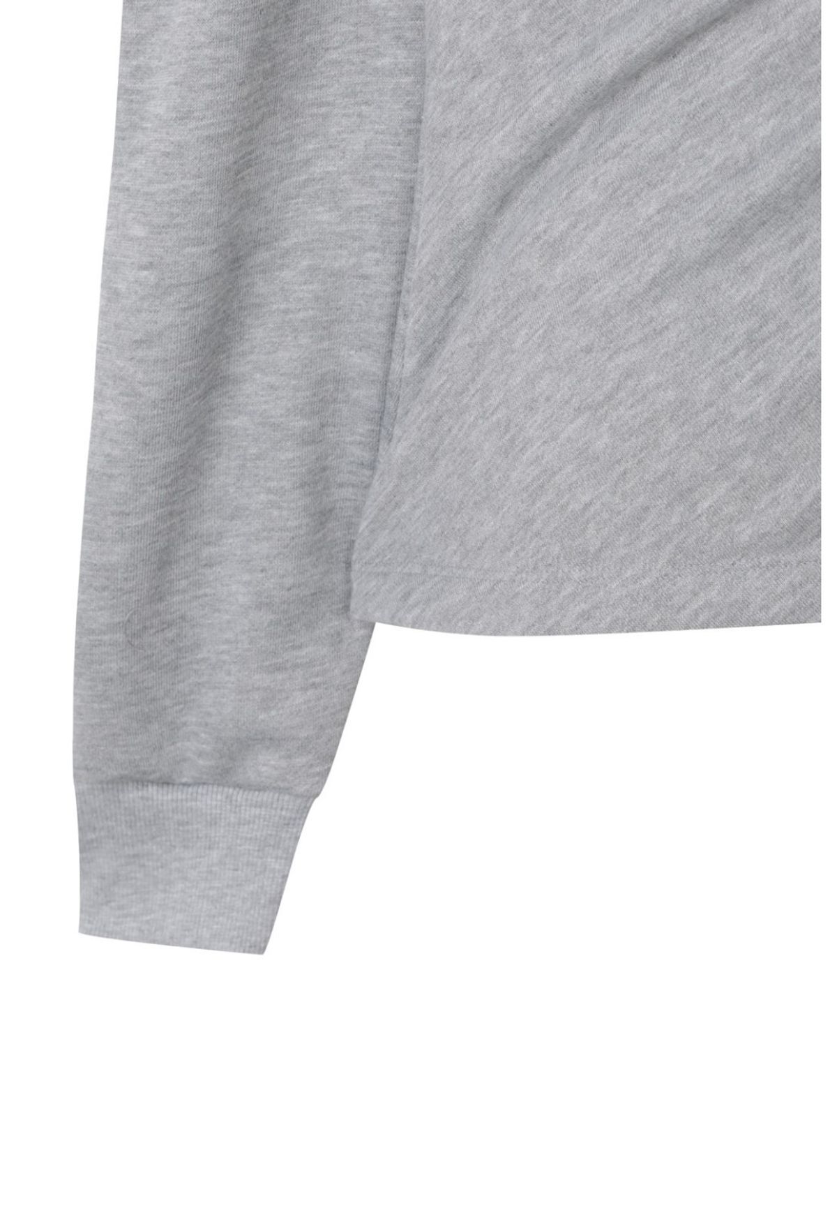 래코드(RECODE) Shirring Slit Shoulder T-shirts_RQTAS23535GYX