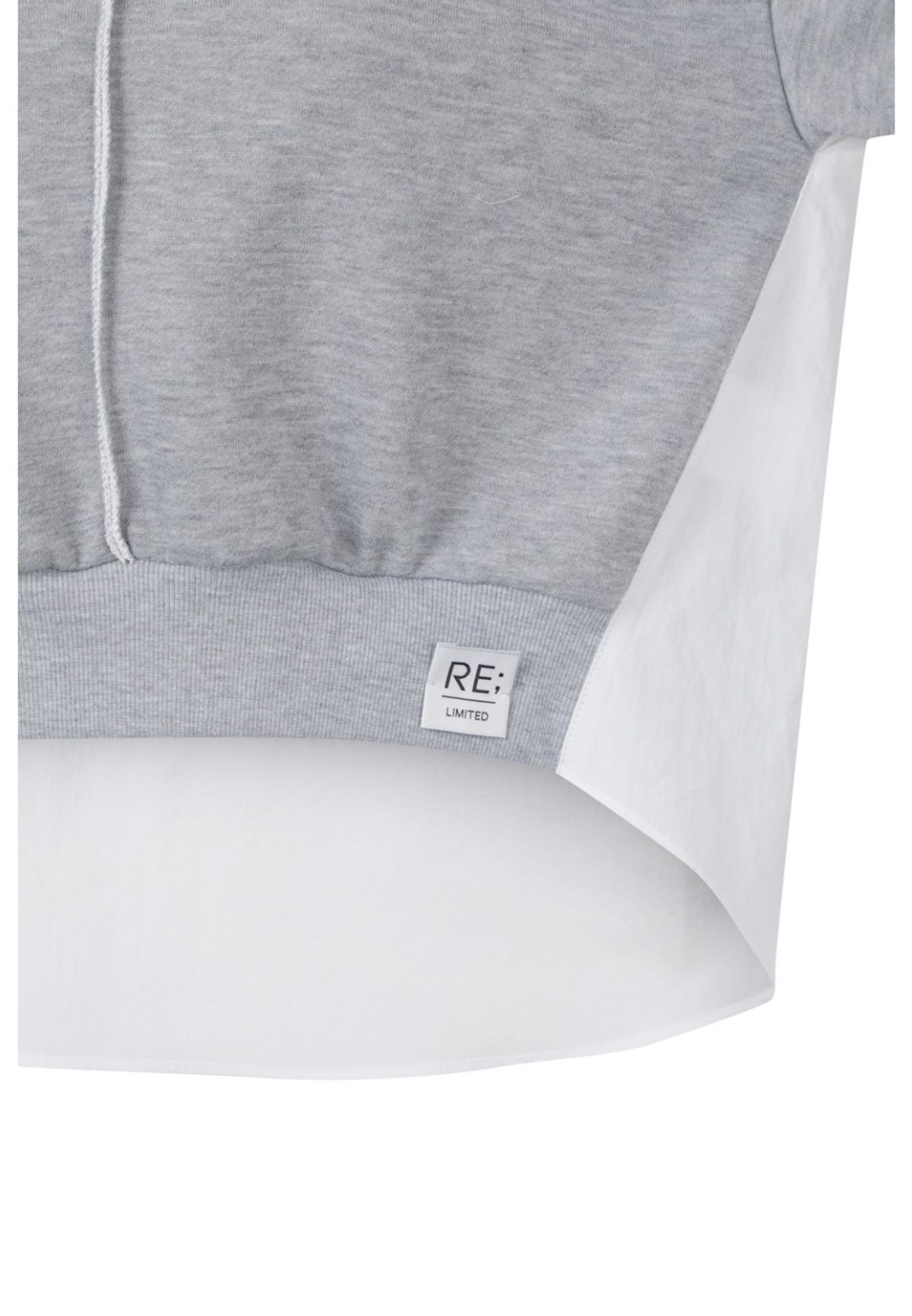 래코드(RECODE) [여성] Color Effect Crop T-shirts_RQTAM23553GYX