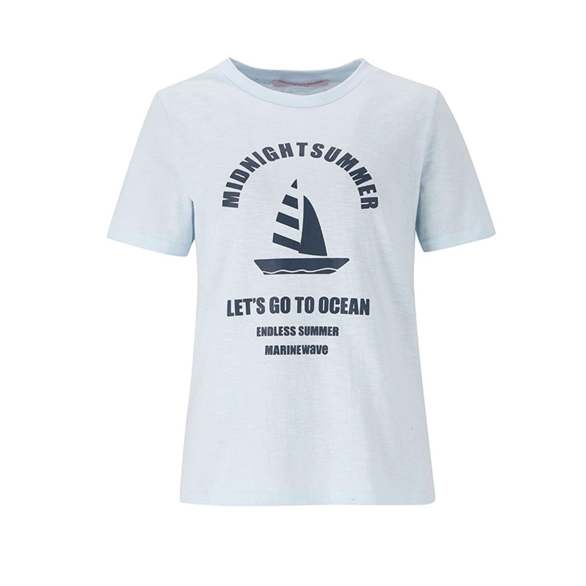 숲(SOUP) 마린룩 라운드넥 반팔 티셔츠(SZ4ST30)