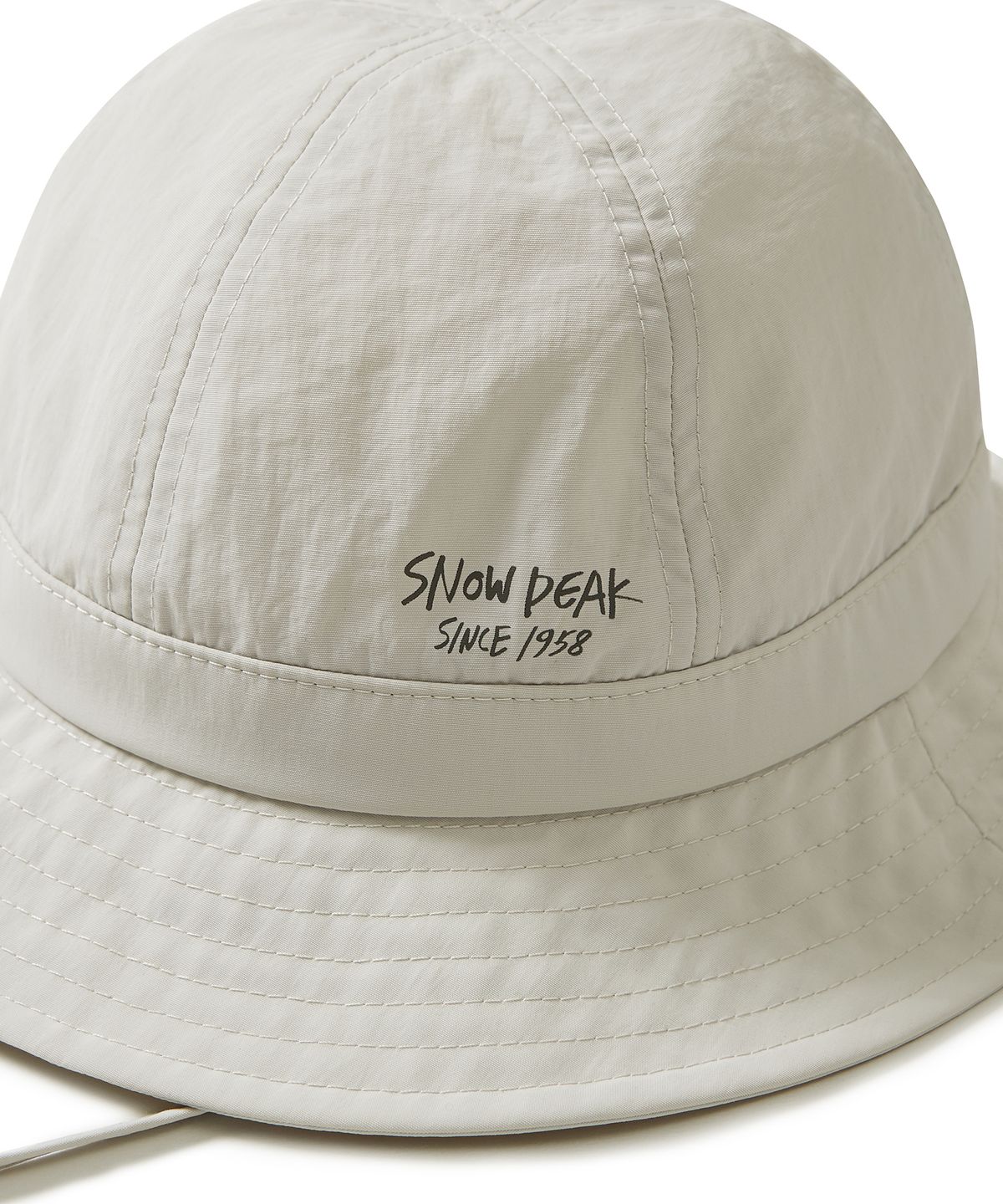 스노우피크 어패럴(SNOWPEAK APPAREL) 캠플 버킷햇 Light Beige (S23SUCBH11)