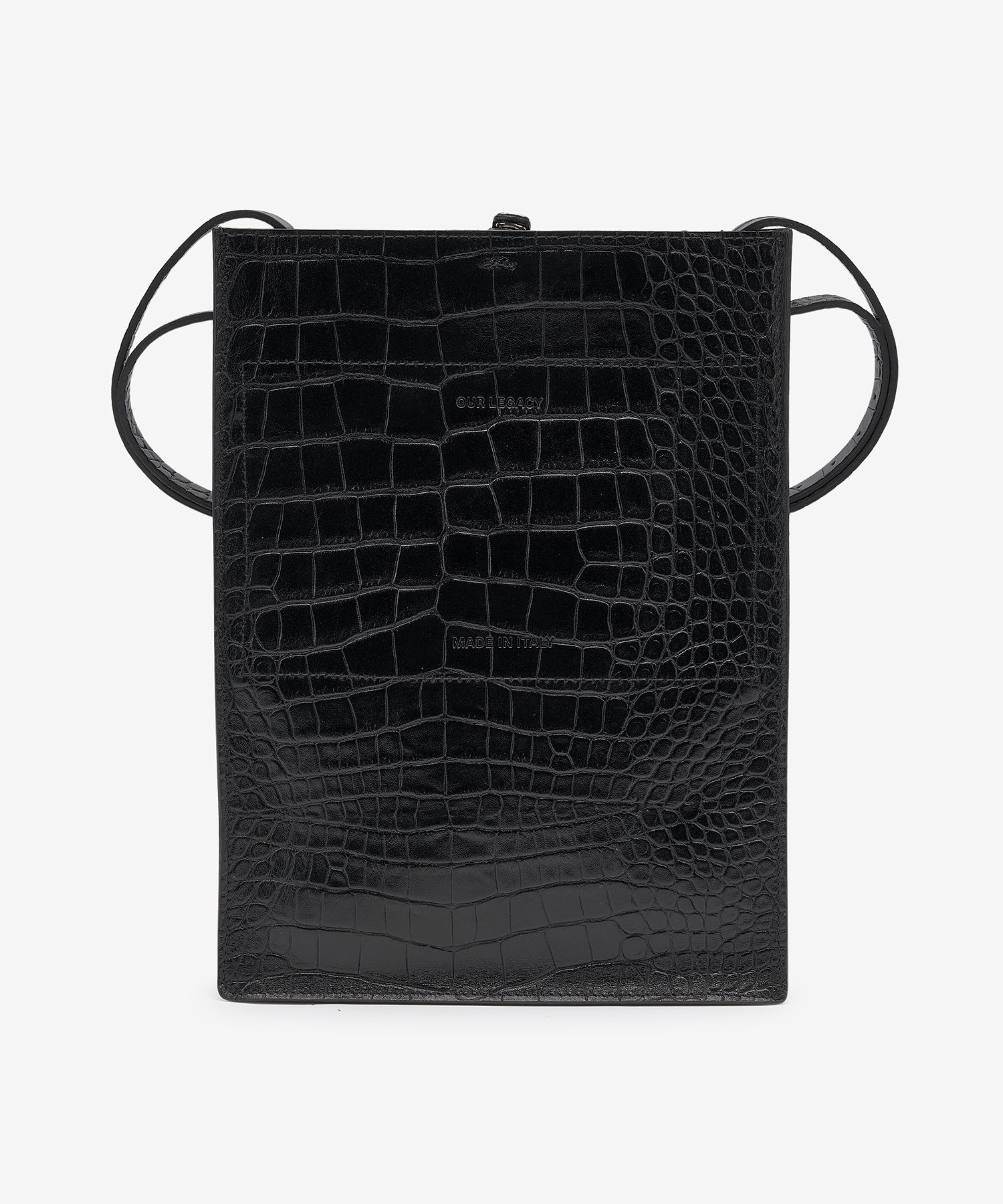 MUSINSA | OUR LEGACY Sub Tote Bag - Black / A2218SBL