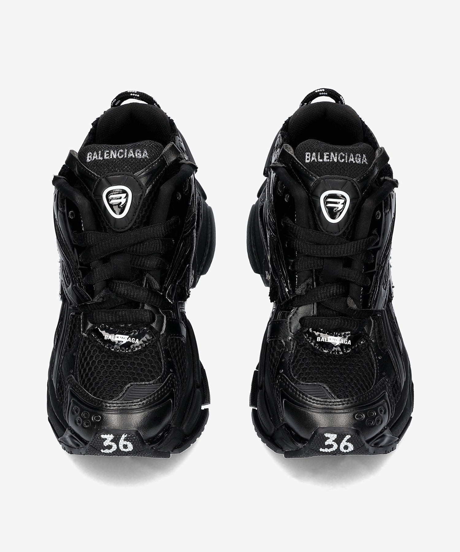 MUSINSA公式 | BALENCIAGA ランナースニーカー - ブラック 