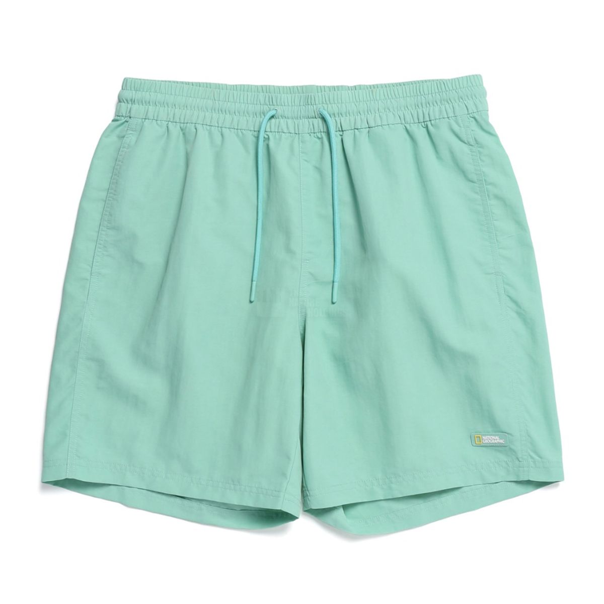 내셔널지오그래픽(NATIONALGEOGRAPHIC) N232UBS640 유니 4부 할리퀸터스크 베이직 보드숏 반바지 PARIS GREEN