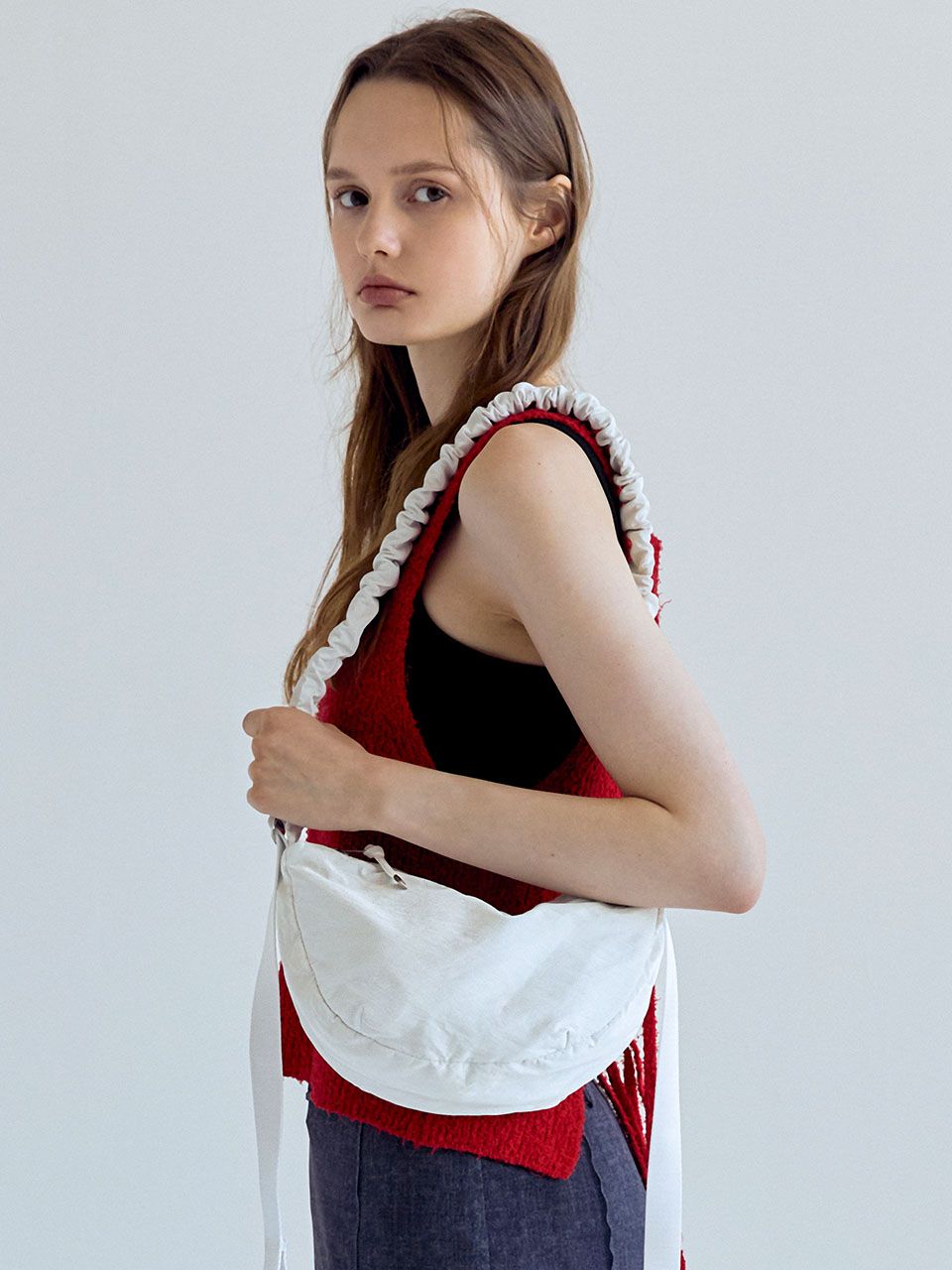 MUSINSA | JOSEPH AND STACEY Daily Shirring Bag S (7color)