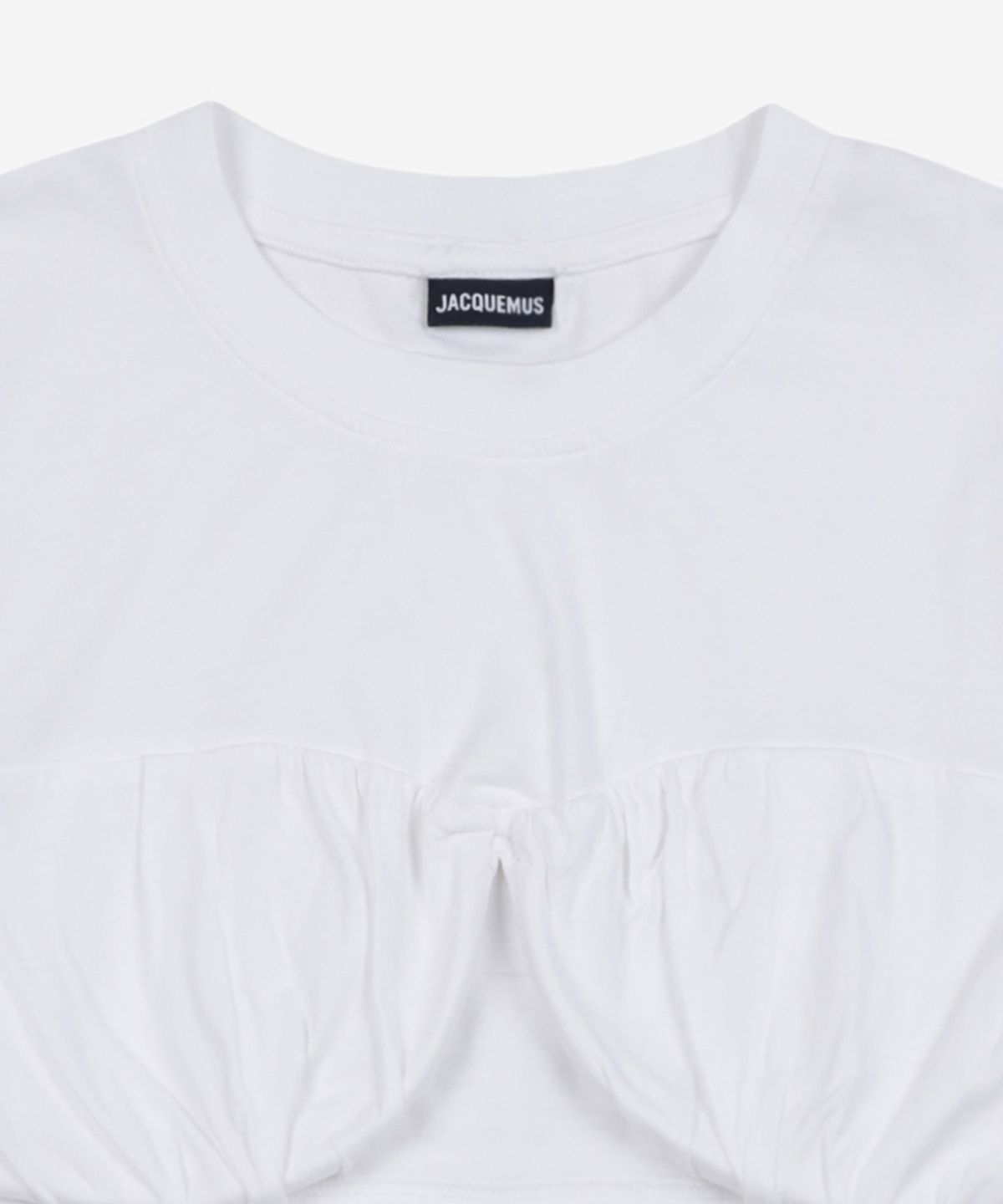 자크뮈스(JACQUEMUS) 르 바치 반소매 티셔츠 - 화이트 / 211JS0012160100SS23