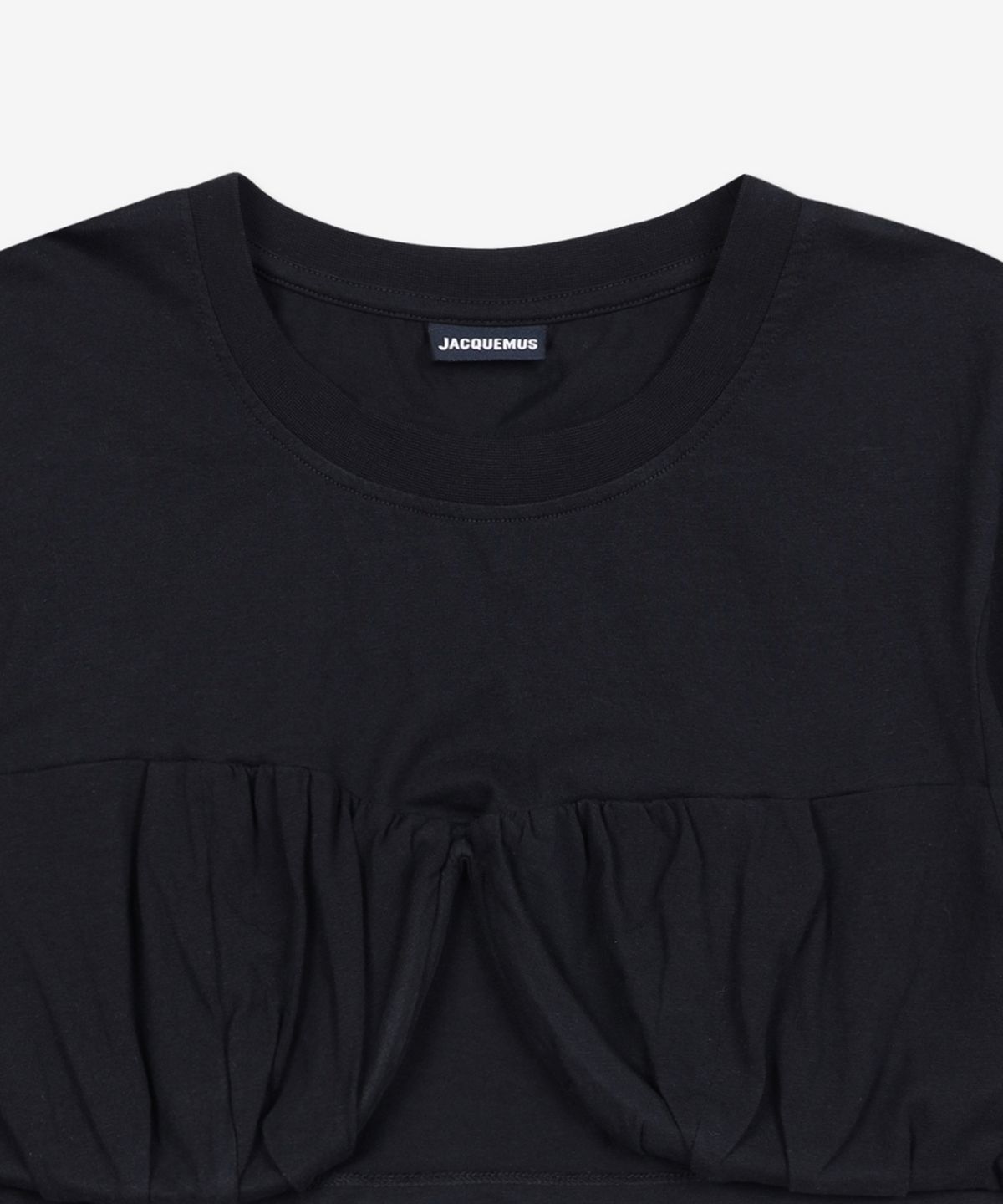 자크뮈스(JACQUEMUS) 르 바치 반소매 티셔츠 - 블랙 / 211JS0012160990SS23