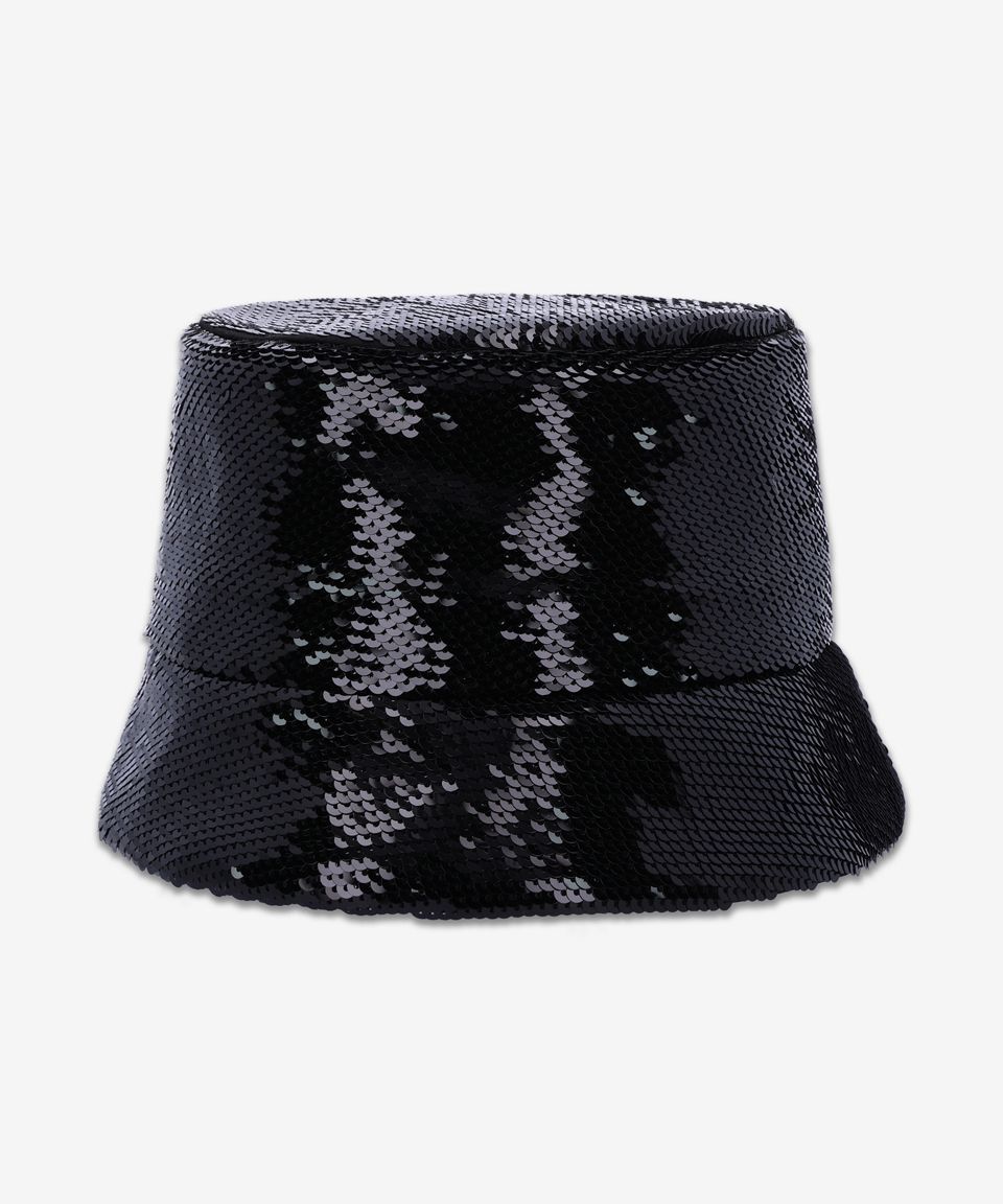 ★PRADA★ Sequin Bucket Hat Black 1HC1372D0GF0967 1HC1372D0G MUSINSA | PRADA Sequin Bucket Hat - Black / 1HC1372D0GF0967
