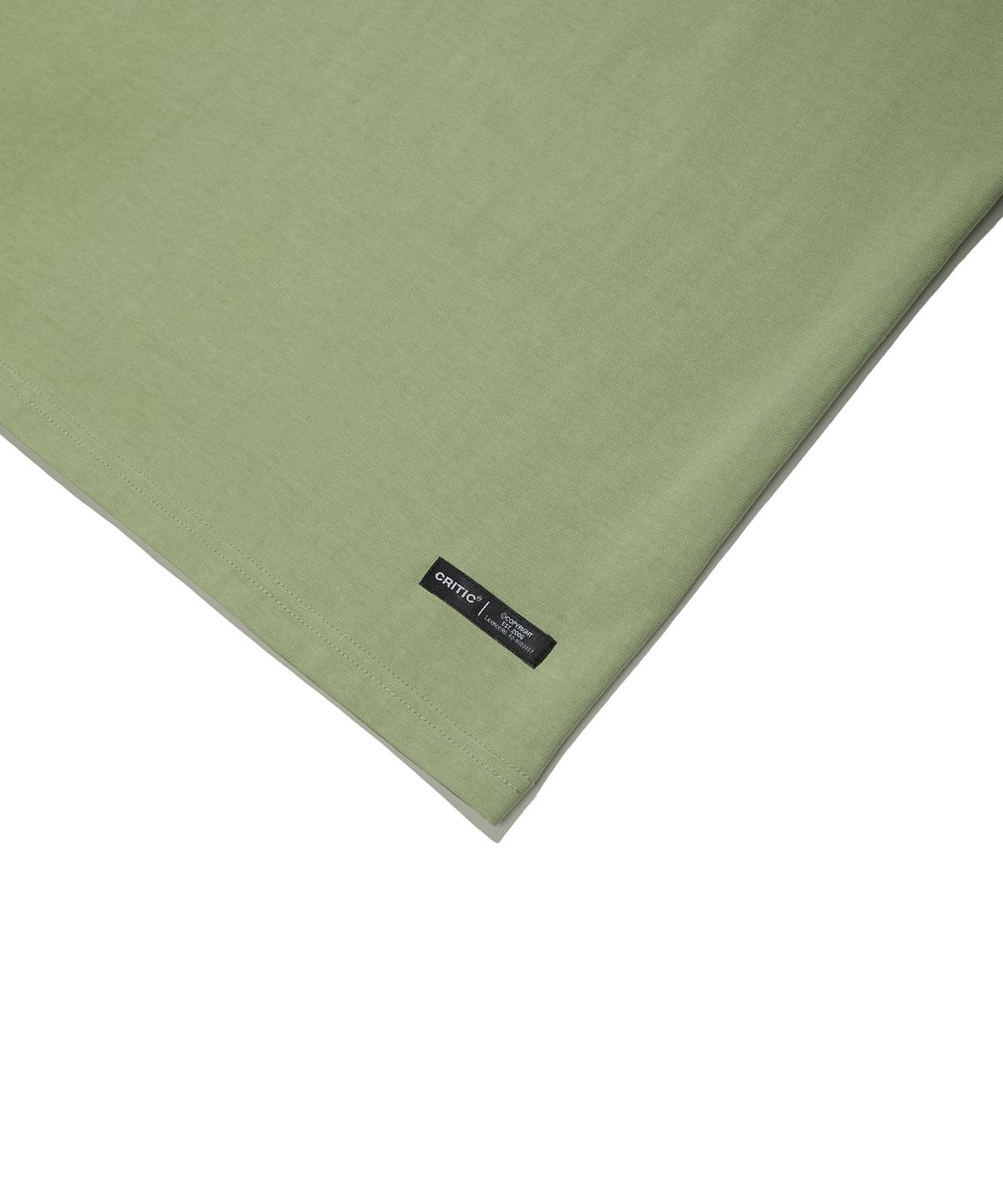 크리틱(CRITIC) Racer Gradation Logo T-Shirts Mint